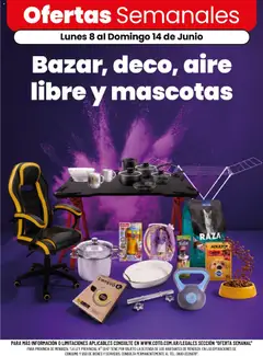 Vista previa Coto - Bazar, deco, aire libre y mascotas válido desde el 08.06.2026
