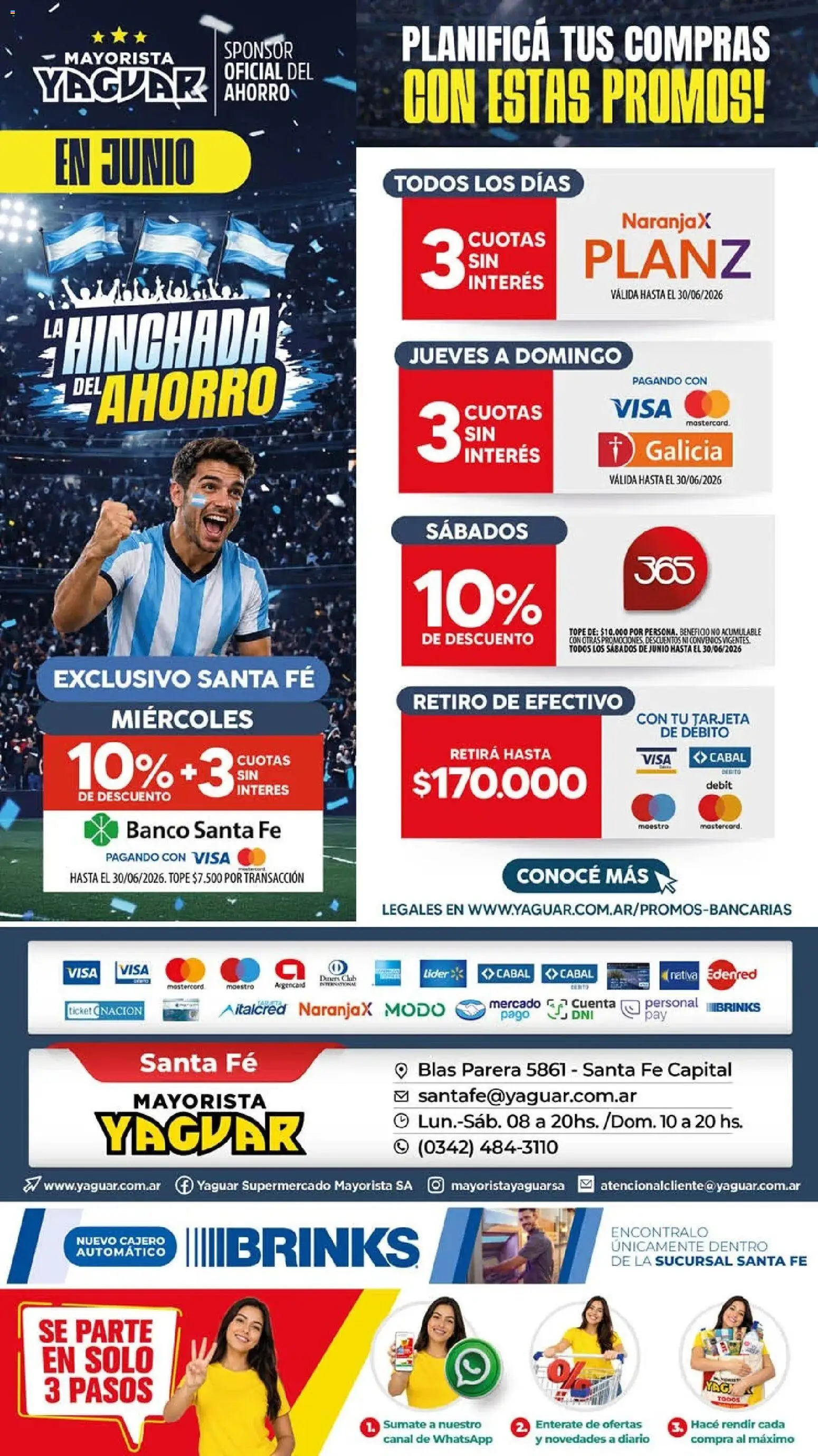 Yaguar - Oferta Semanal Santa Fé │ válido desde el 01.06.2026 | Página: 20