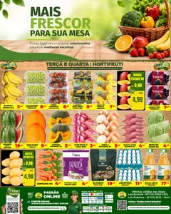 Supermercado Padrão ofertas Hortifruti - Pré-Visualização do folheto da loja Supermercado Padrão, válido de 20/10/2026