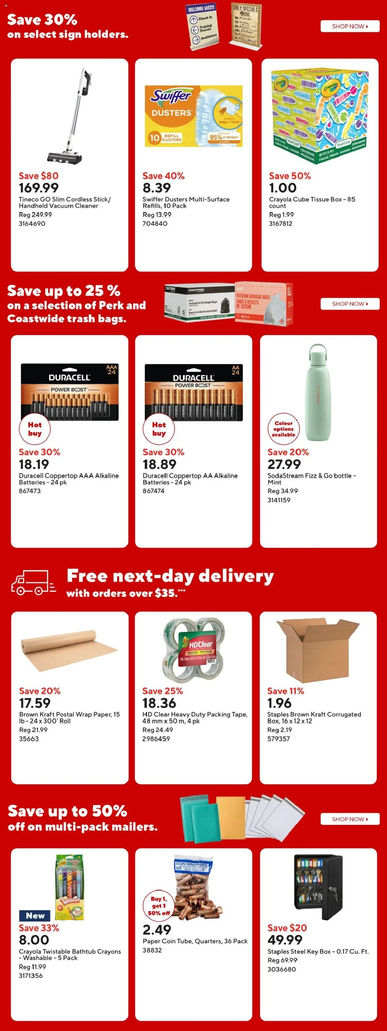 Staples flyer valid from Sep 25, 2026 | Page: 12