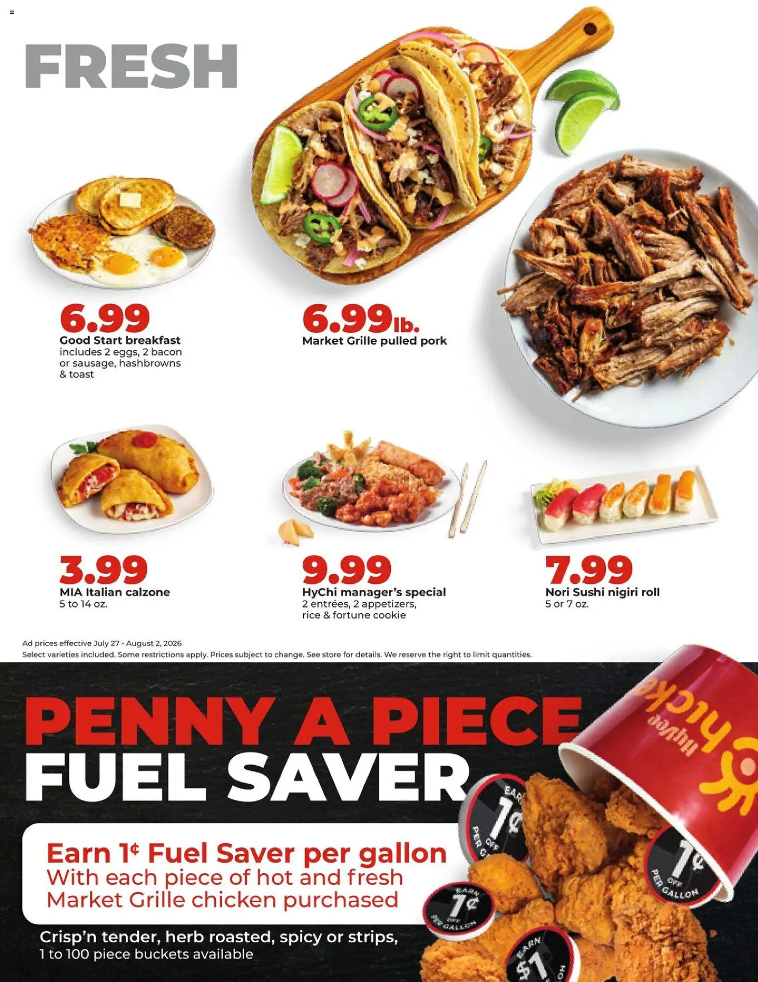 HyVee Weekly Ad - valid from 07/27/2026 | Page: 16 | Products: Pork, Rice