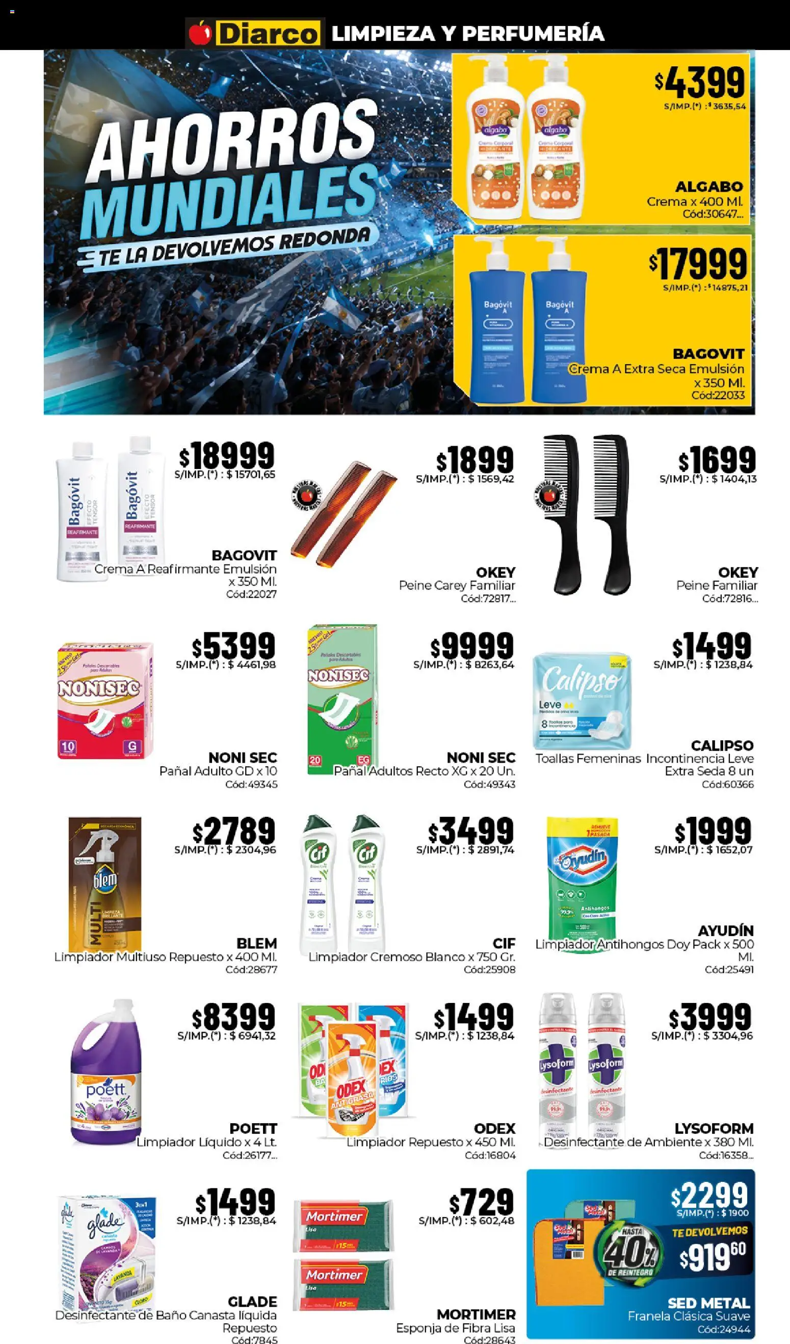 Diarco ofertas │ válido desde el 01.06.2026 | Página: 14 | Productos: Antigrasa, Desinfectante, Baño, Limpiador