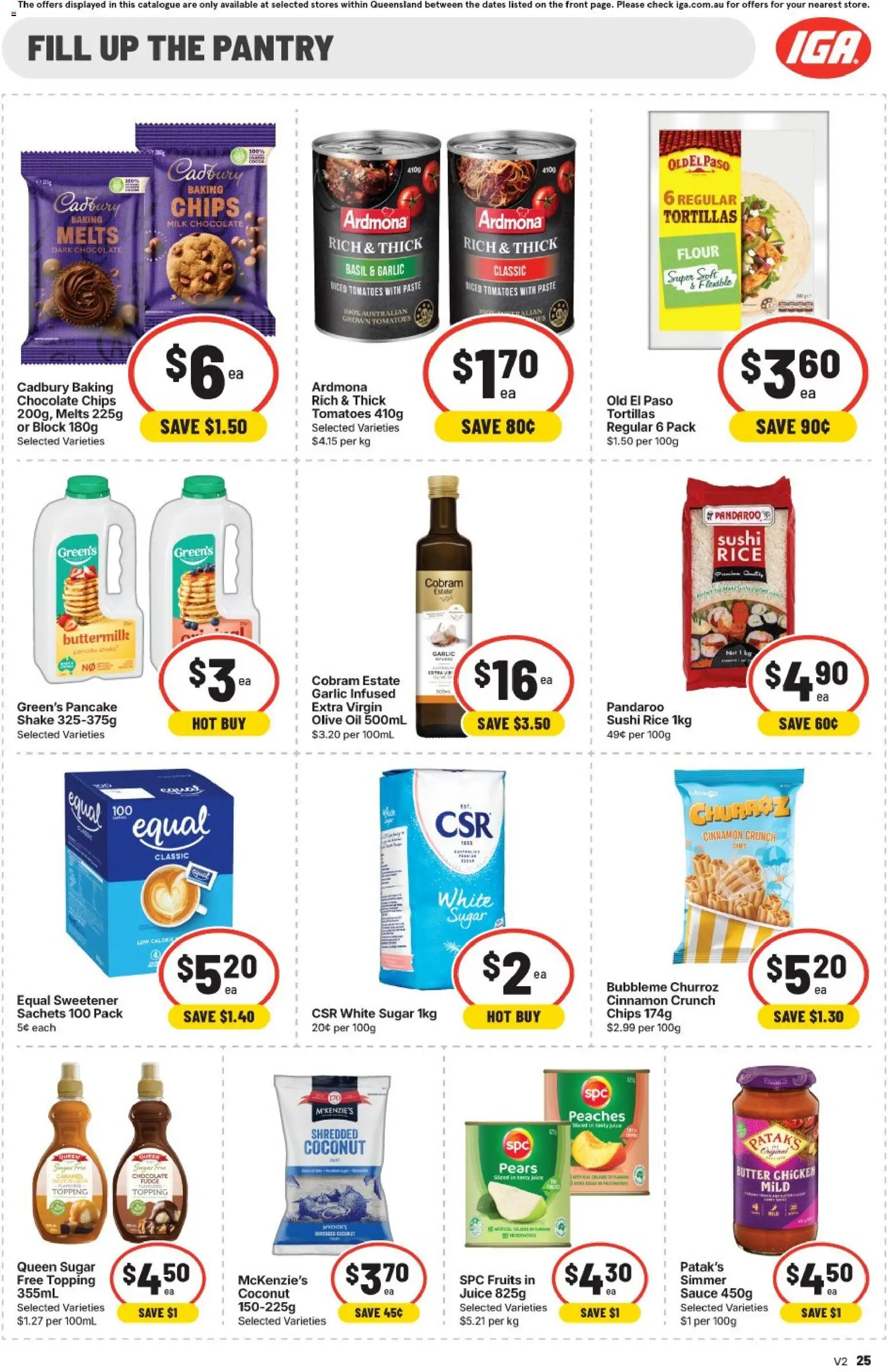 IGA catalogue - valid from 22/07/2026 | Page: 21 | Products: Butter, Oil, Chicken, Tortillas