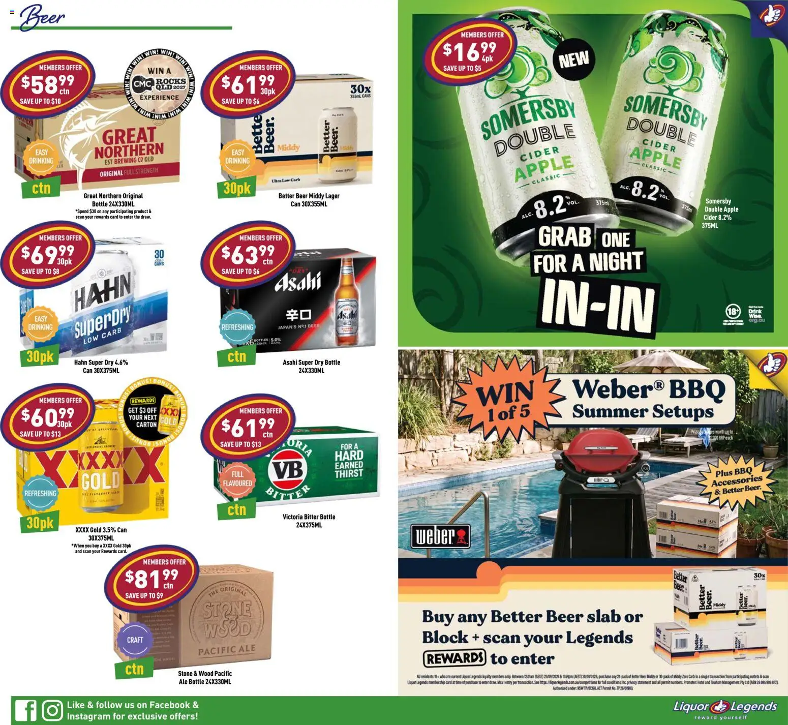Liquor Legends catalogue - valid from 23/09/2026 | Page: 7 | Products: Beer, Wood, Accessories, Cider