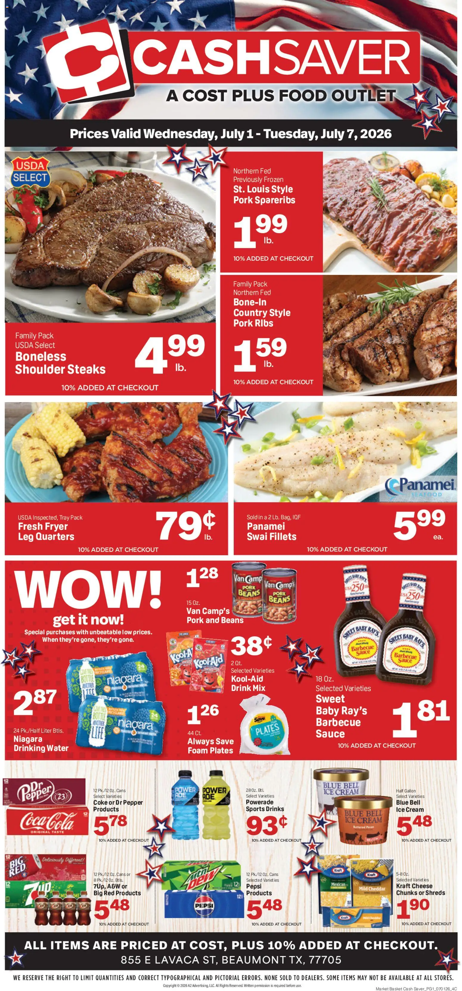 Market Basket Cash Saver - valid from 01.07.2026 | Page: 1