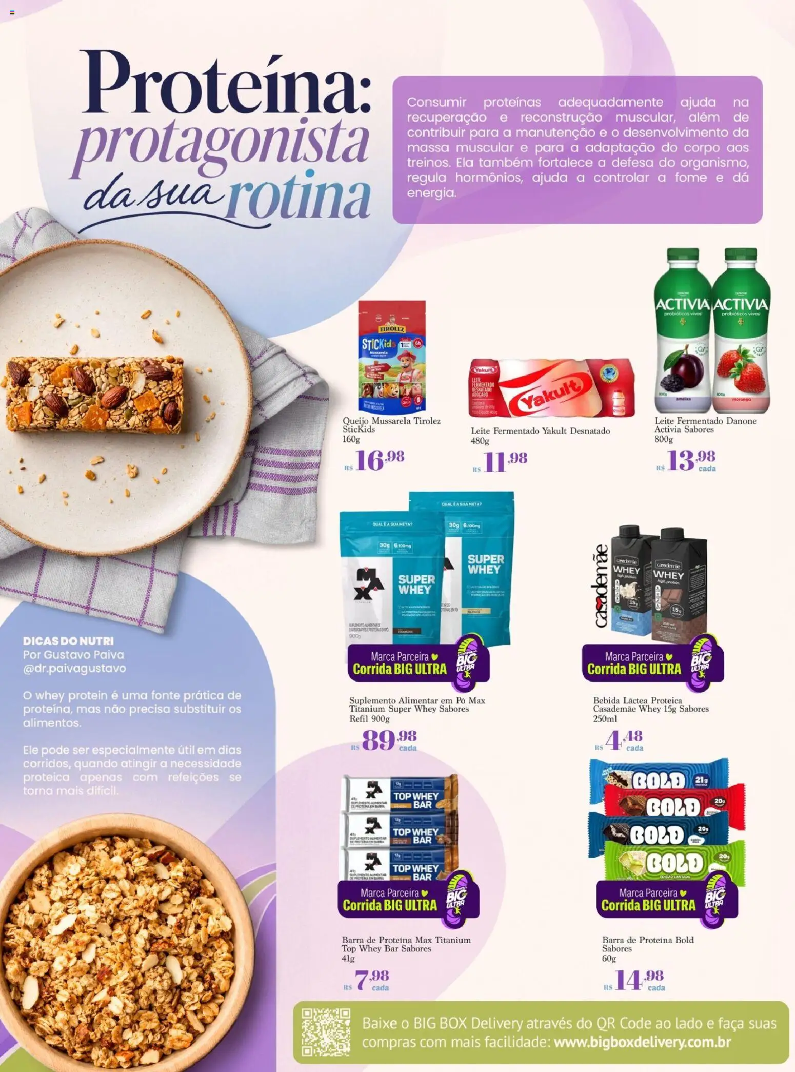 Big Box Folheto - válido de 02/09/2026 | Página: 6 | Produtos: Leite, Queijo, Mussarela, Leite fermentado