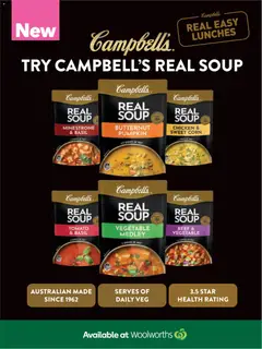 Preview of Woolworths Fresh Ideas magazine - valid from 01.05.2026 | Page: 71 | Products: Chicken, Beef, Soup, Pumpkin