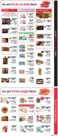 Preview of ShopRite weekly ads valid from 08/02/2026 | Page: 5 | Products: Basket, Beef, Sausage, Poultry