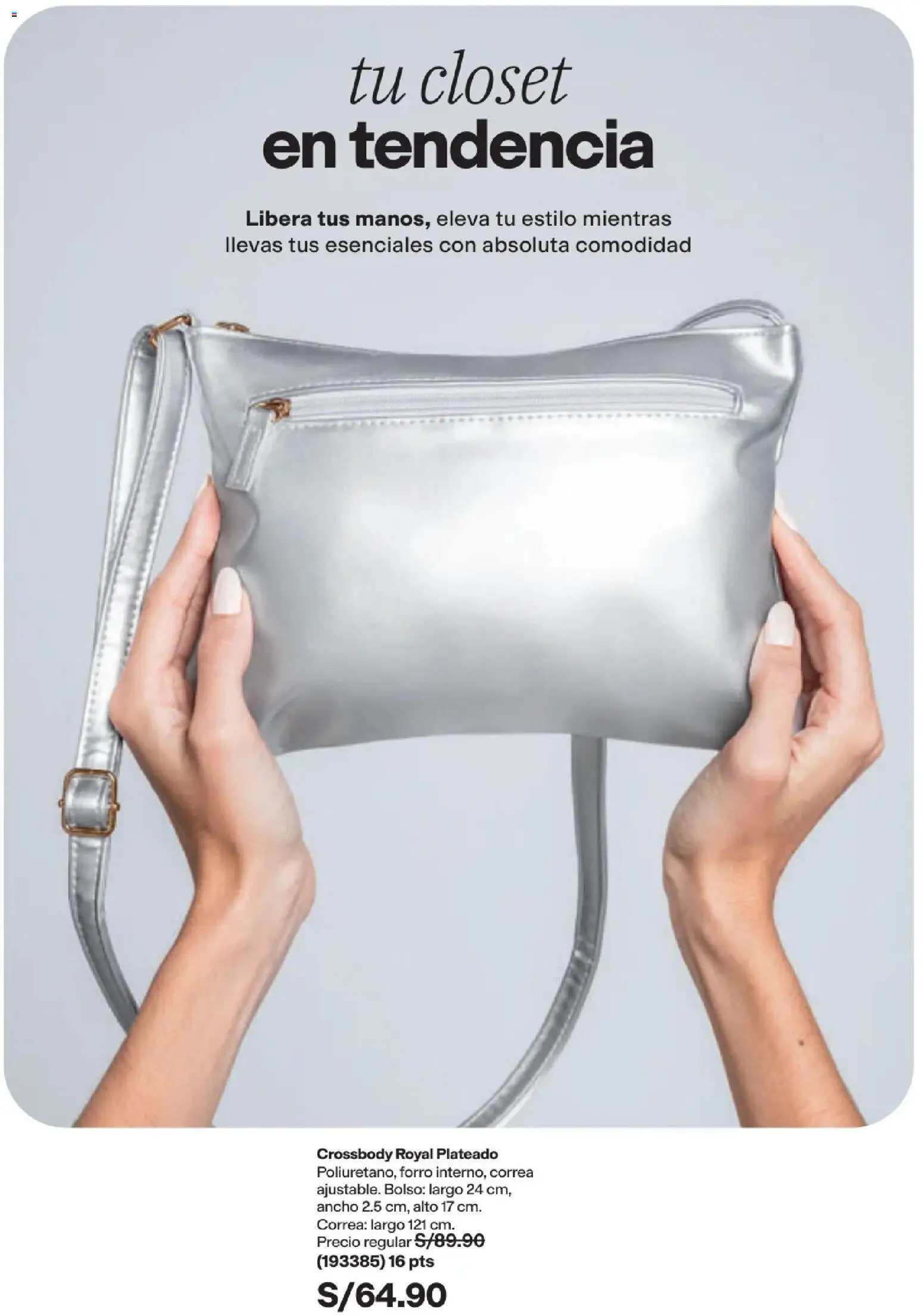 Catálogo Avon válido desde 15/09/2026 | Página: 184 | Productos: Bolso, Clóset