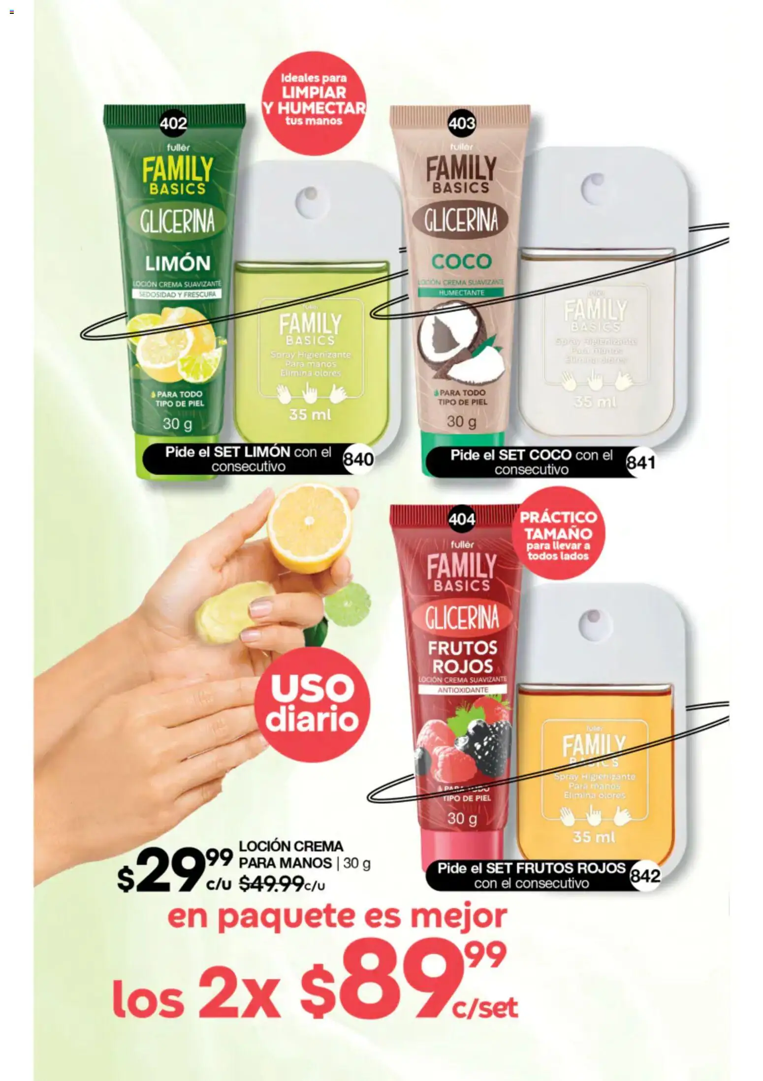 Nuevas ofertas de Fuller válidas en toda la República Mexicana desde el 22/07/2026. ¡Encuentra las mejores ofertas en Fuller campaña 8 2026! | Página: 84 | Productos: Coco, Crema, Loción, Suavizante