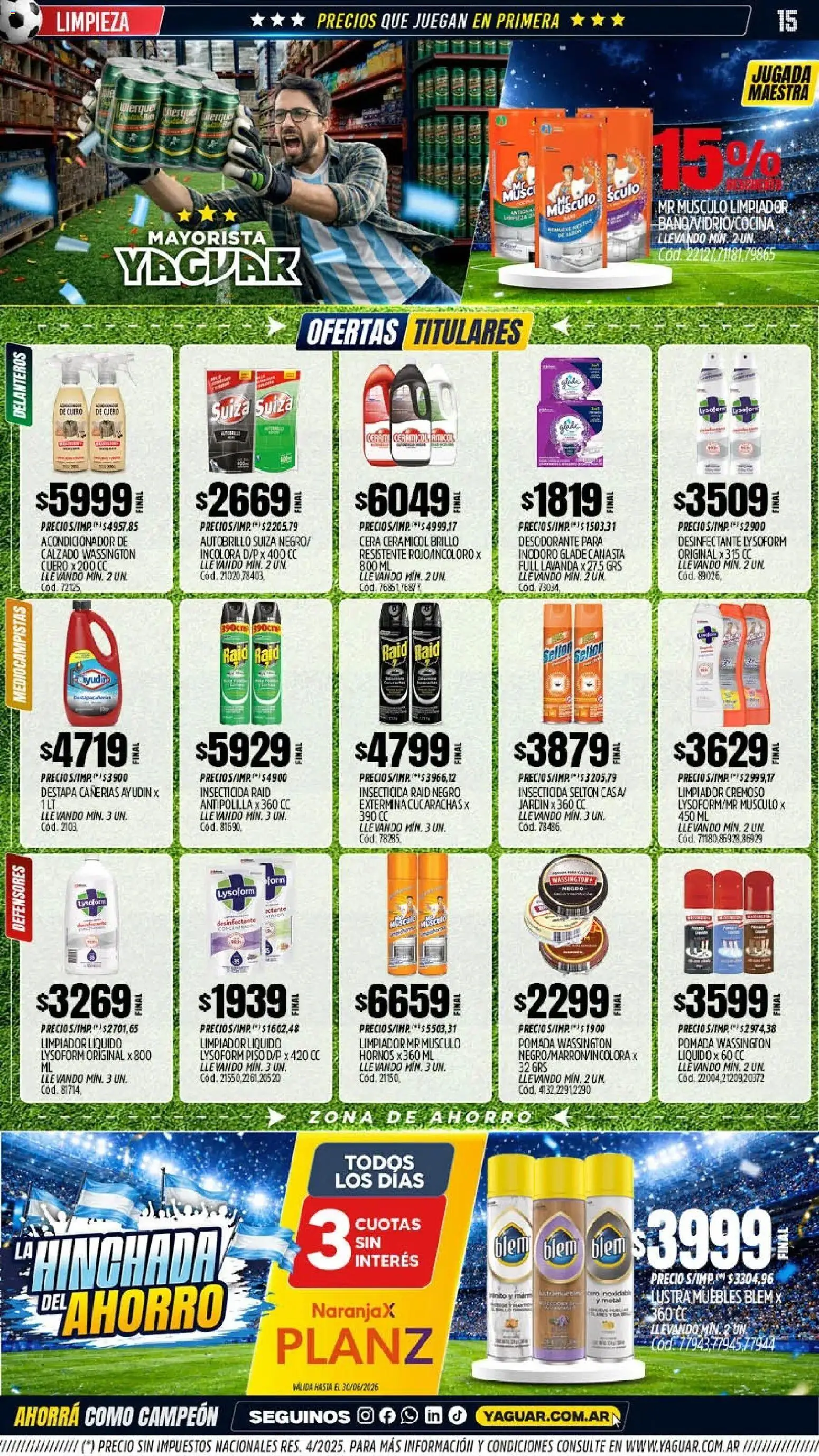 Yaguar - Oferta Semanal Córdoba │ válido desde el 22/06/2026 | Página: 14