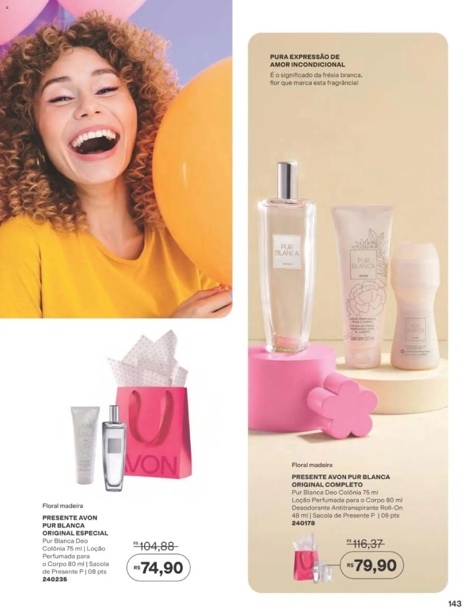 Avon Folheto - válido de 19/07/2026 | Página: 169 | Produtos: Fragrância, Desodorante, Sacola