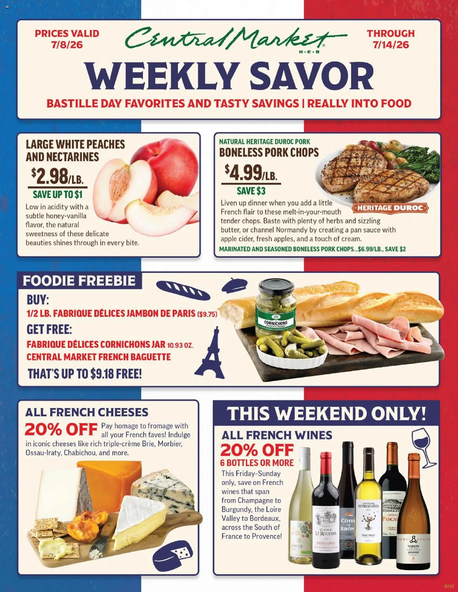 Central Market Weekly Ad - valid from 07/08/2026 | Page: 1