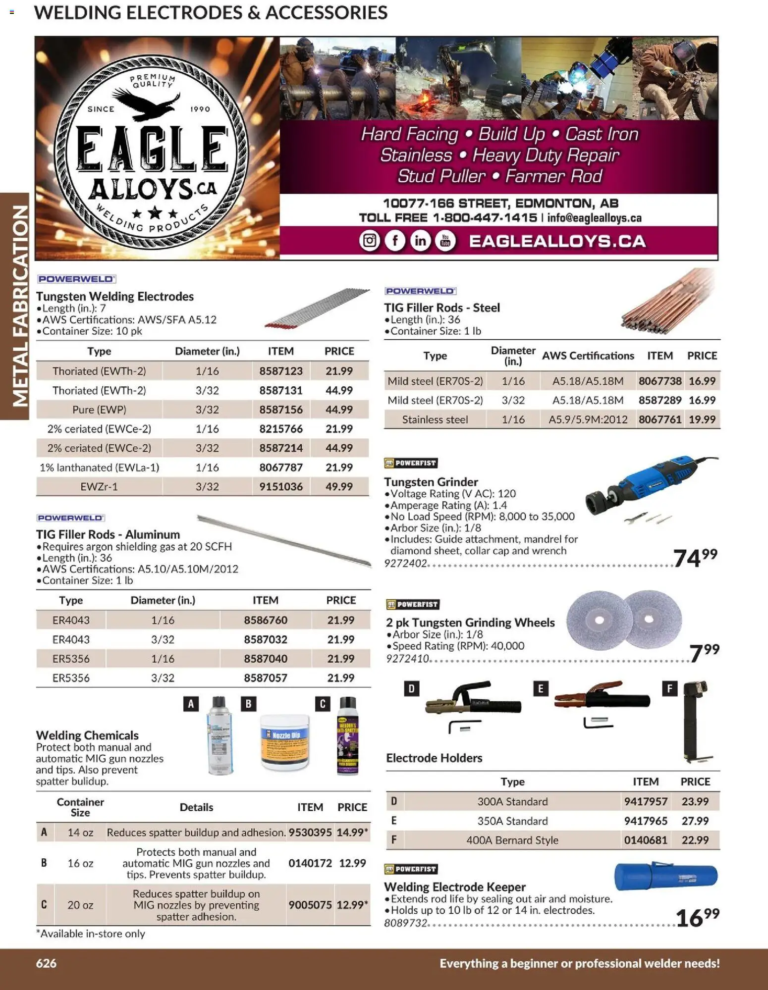 Princess Auto flyer valid from 21.04.2026 | Page: 15 | Products: Cap, Iron, Grinder