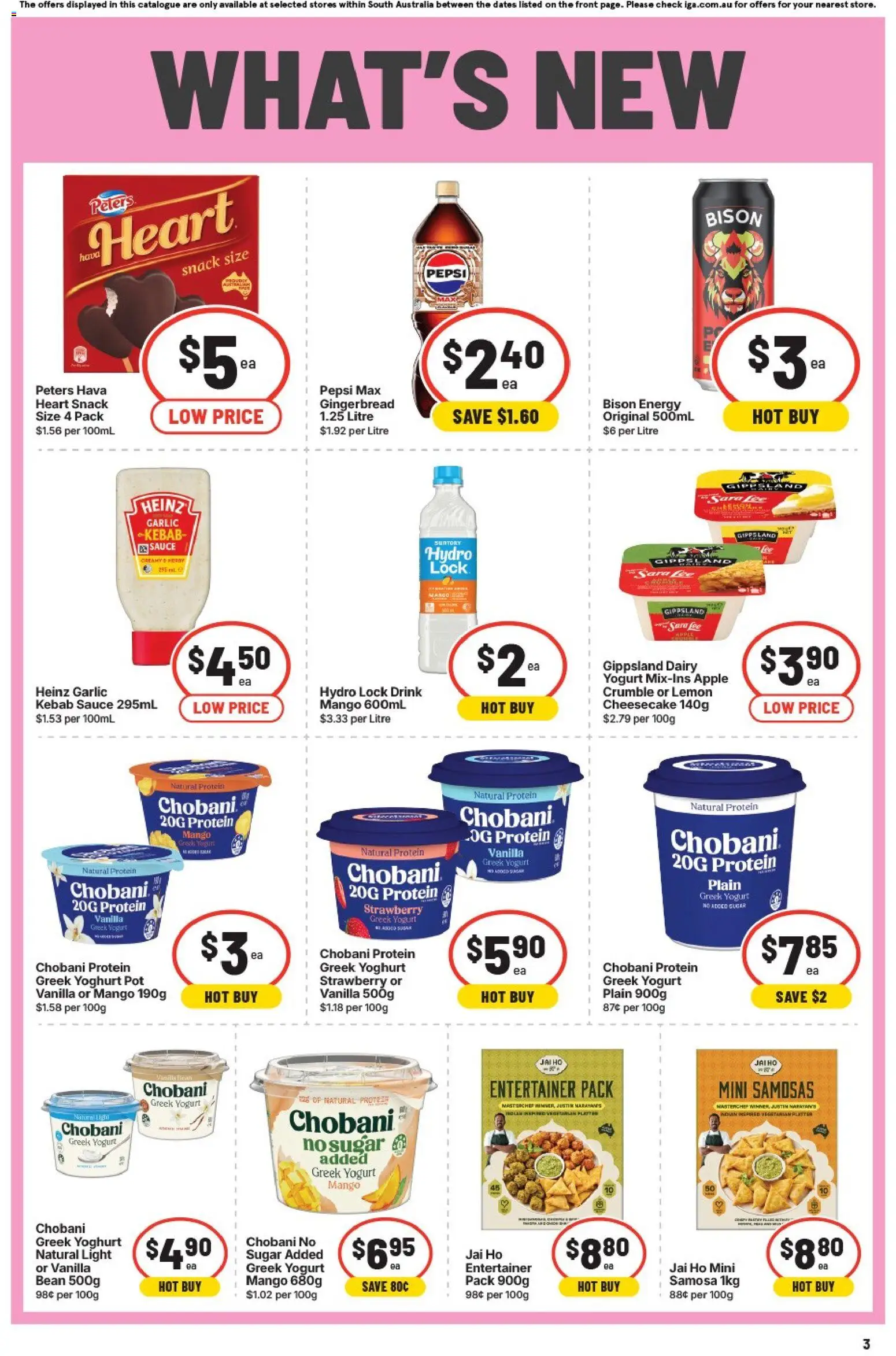 IGA catalogue - valid from 28/10/2026 | Page: 3