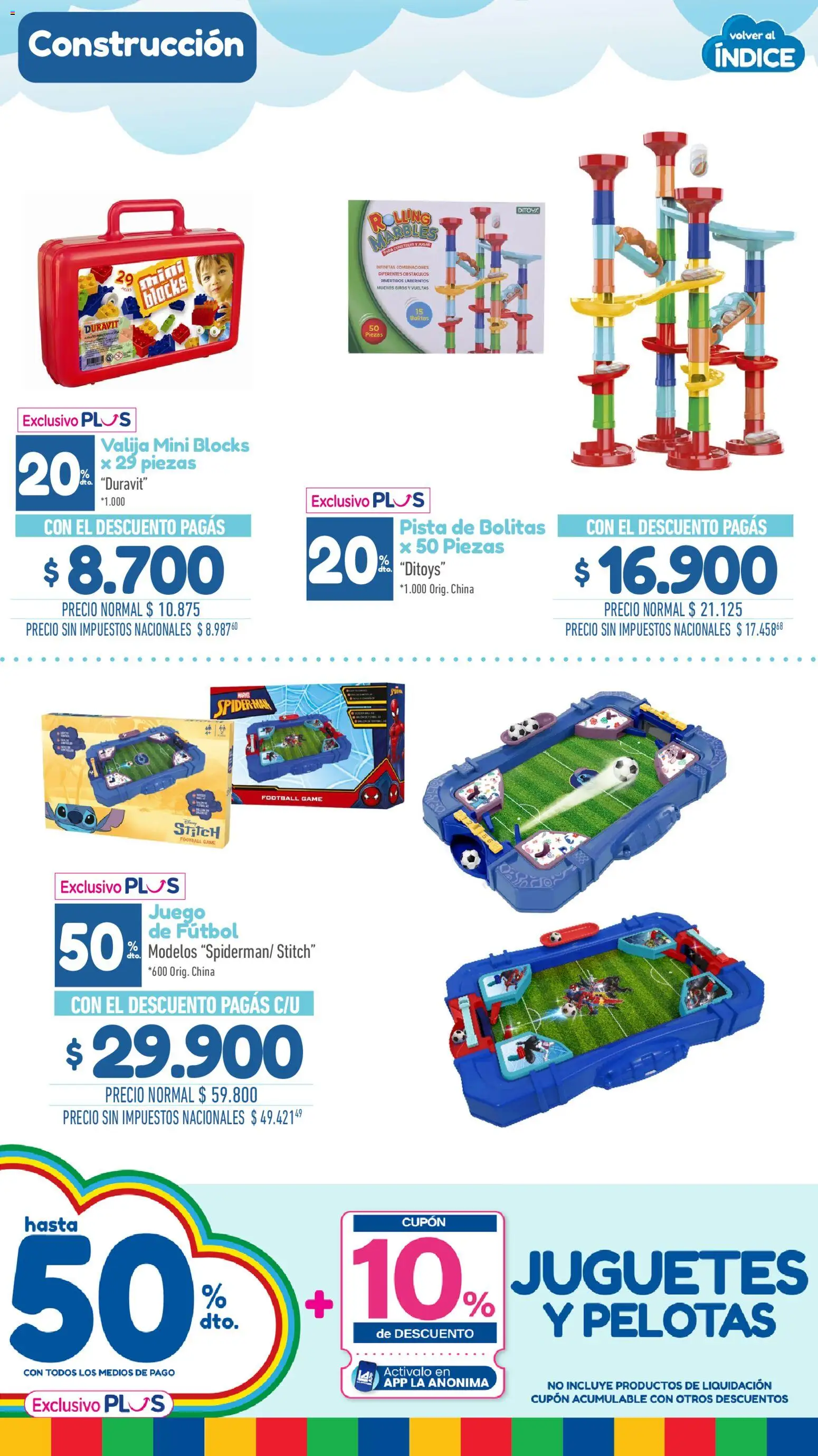 La Anonima Día de la Niňez │ válido desde el 29/07/2026 | Página: 21 | Productos: Valija