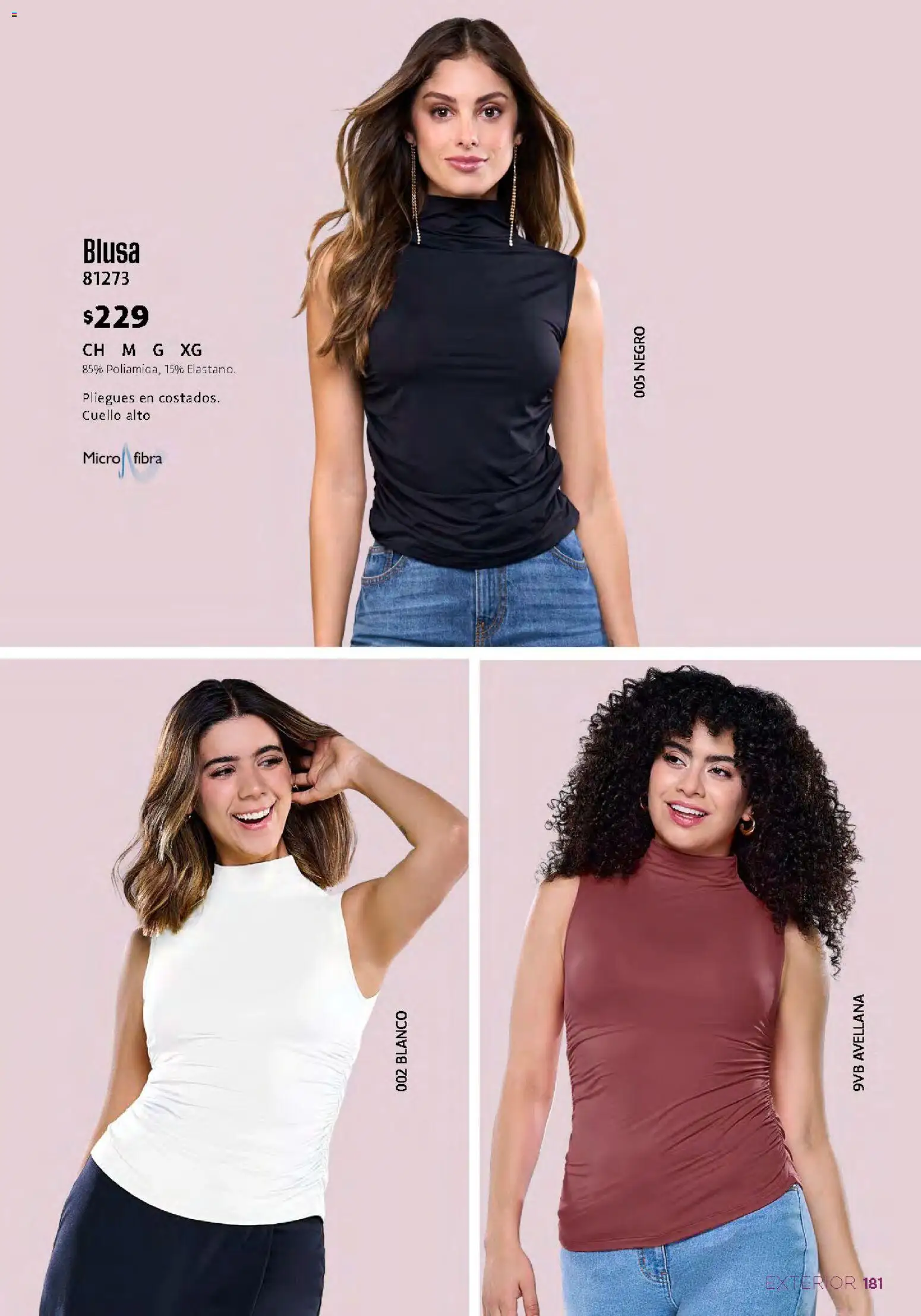 Nuevas ofertas de Ilusión válidas en toda la República Mexicana desde el 01/09/2026. ¡Encuentra las mejores ofertas en Ilusión catálogo Otoño! | Página: 183 | Productos: Blusa