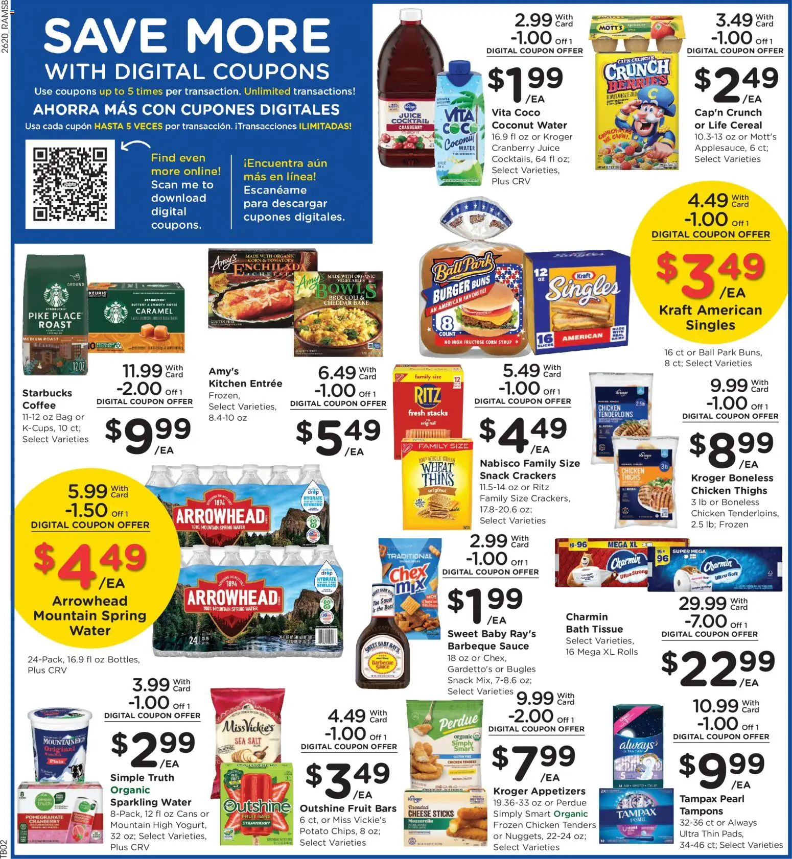 Ralphs Weekly Ad - valid from 17.06.2026 | Page: 6 | Products: Vegetables, Sauce, Salt, Bag