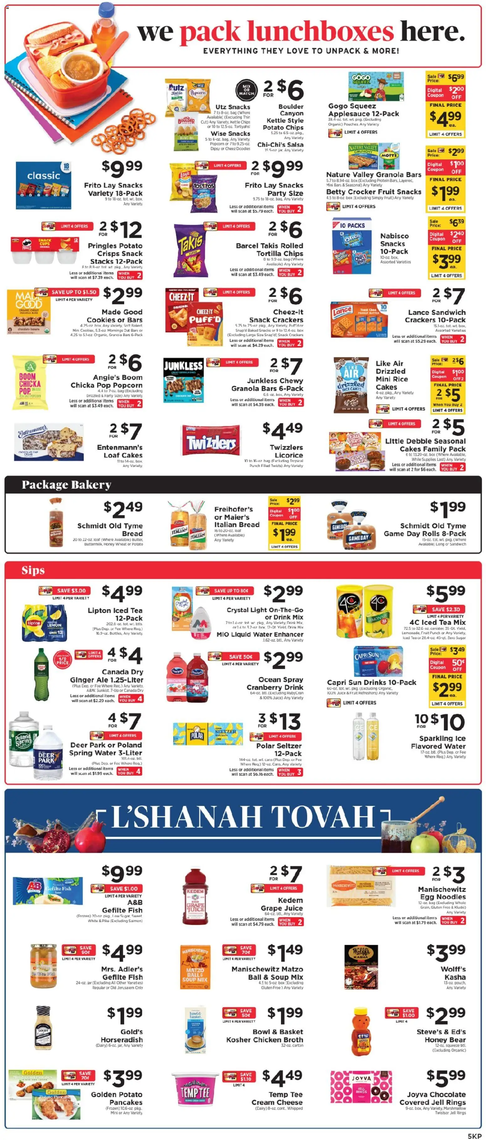 ShopRite Weekly Ad - valid from 08/20/2026 | Page: 7 | Products: Box, Protein, Water, Game