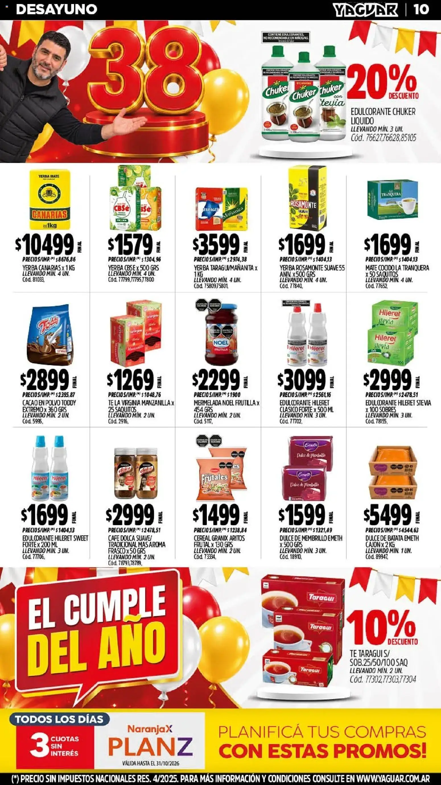 Yaguar - Oferta Semanal General Roca │ válido desde el 19/10/2026 | Página: 11