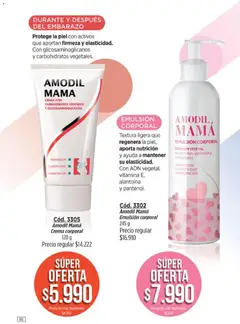 Vista previa Amodil - Campaña 10 válido desde el 01/06/2026 | Página: 86 | Productos: Emulsión, Crema