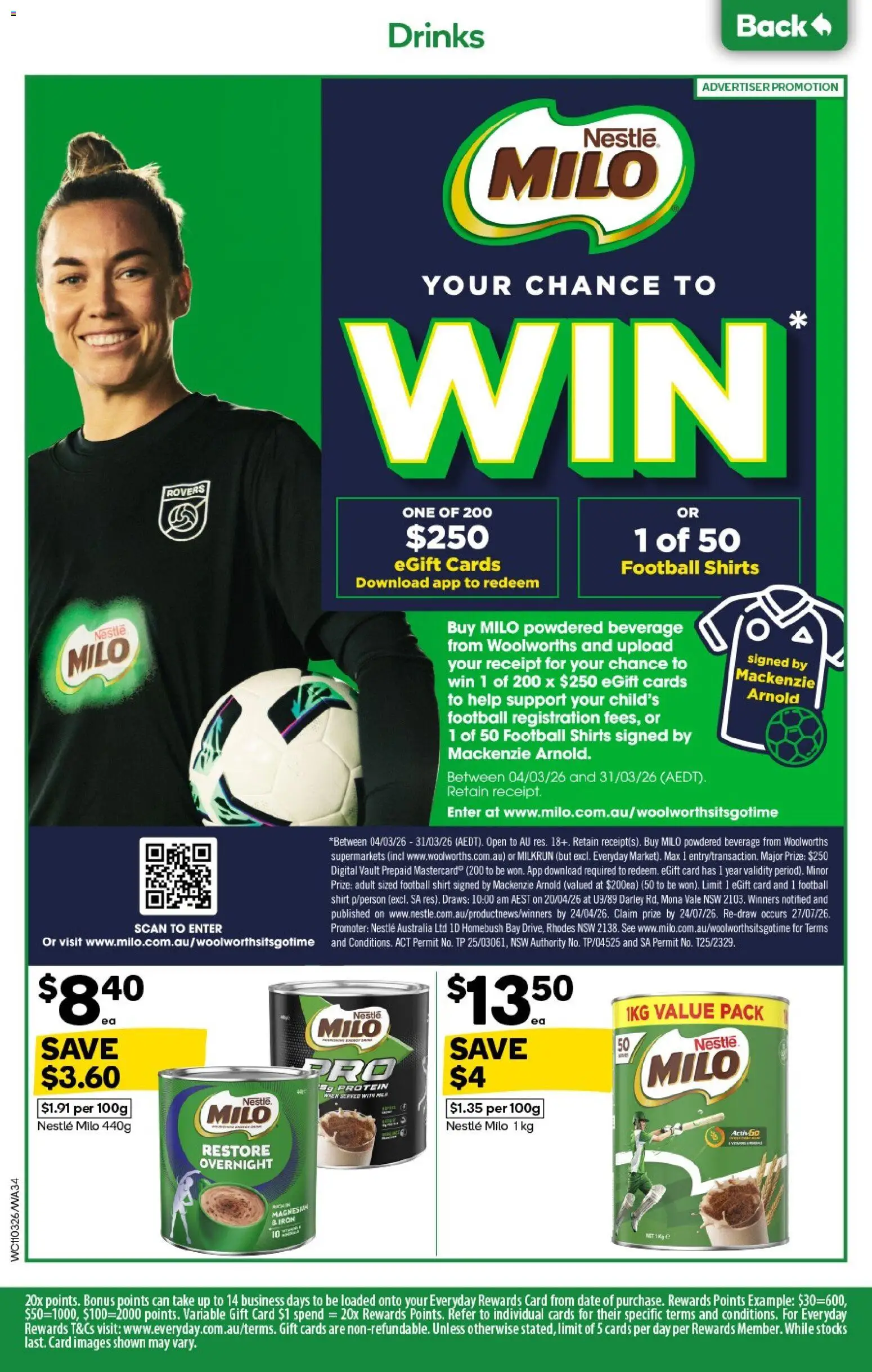 Woolworths catalogue - valid from 11.03.2026 | Page: 34 | Products: Shirt, Date, Digital