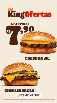 Burger King ofertas - Pré-Visualização do folheto da loja Burger King, válido de 11.06.2026 | Página: 5 | Produtos: Cola, Cheddar