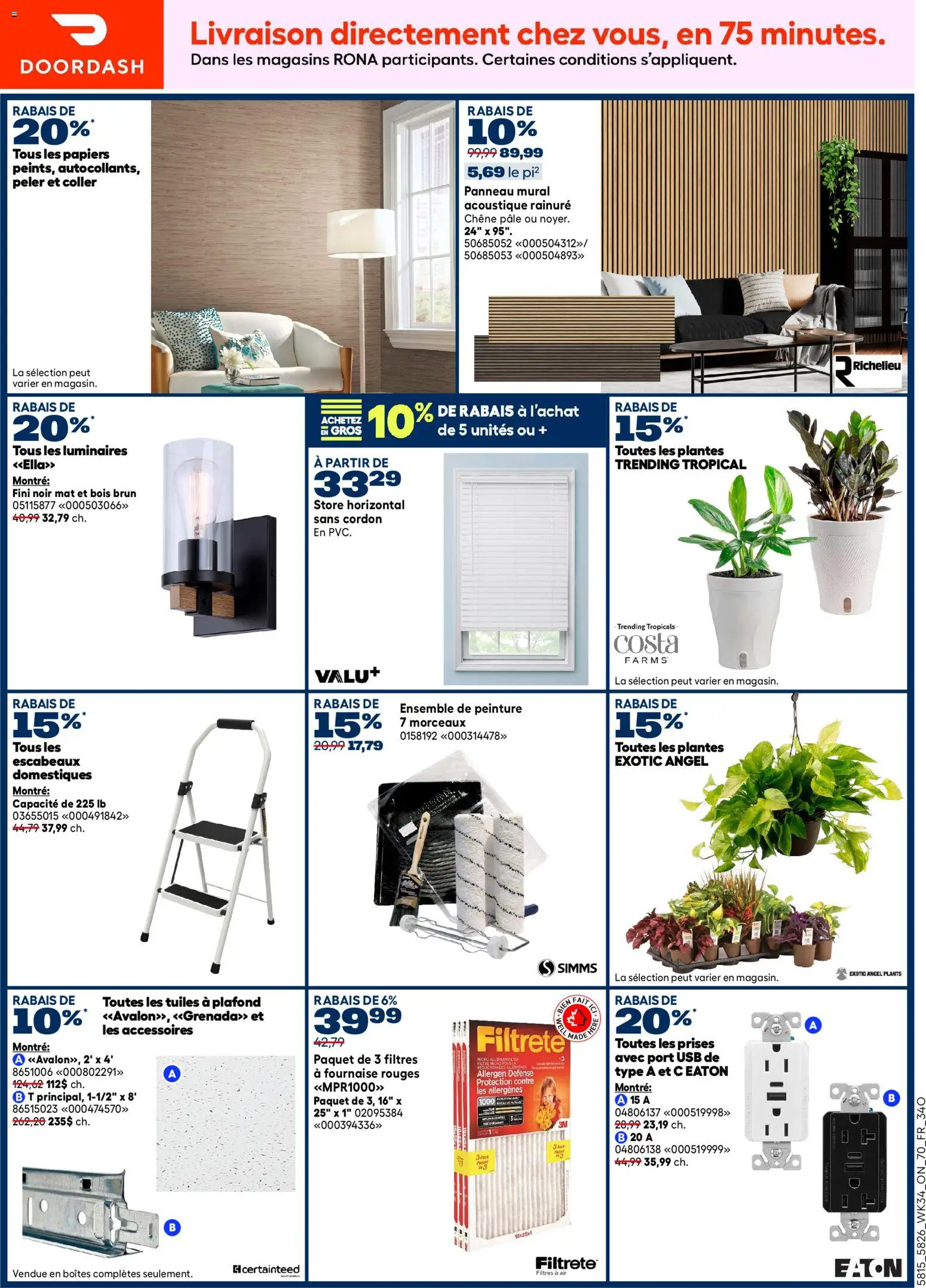 Rona flyer valid from Sep 17, 2026 | Page: 9