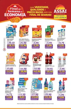 Assaí Atacadista ofertas - PR - Pré-Visualização do folheto da loja Assaí Atacadista, válido de 31/07/2026