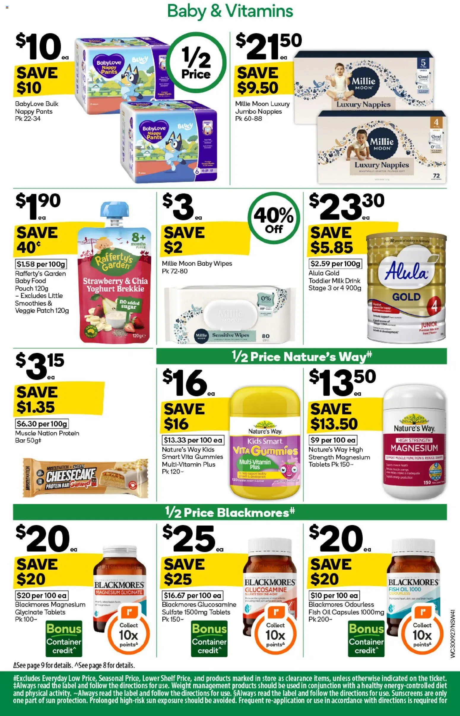 Woolworths catalogue - valid from 30/09/2026 | Page: 37 | Products: Milk, Pants, Fish oil, Tablets