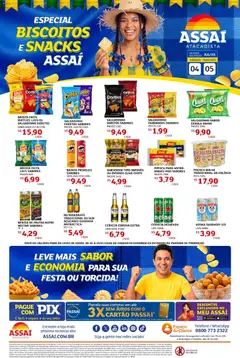 Assaí Atacadista ofertas - GO - Pré-Visualização do folheto da loja Assaí Atacadista, válido de 04/07/2026