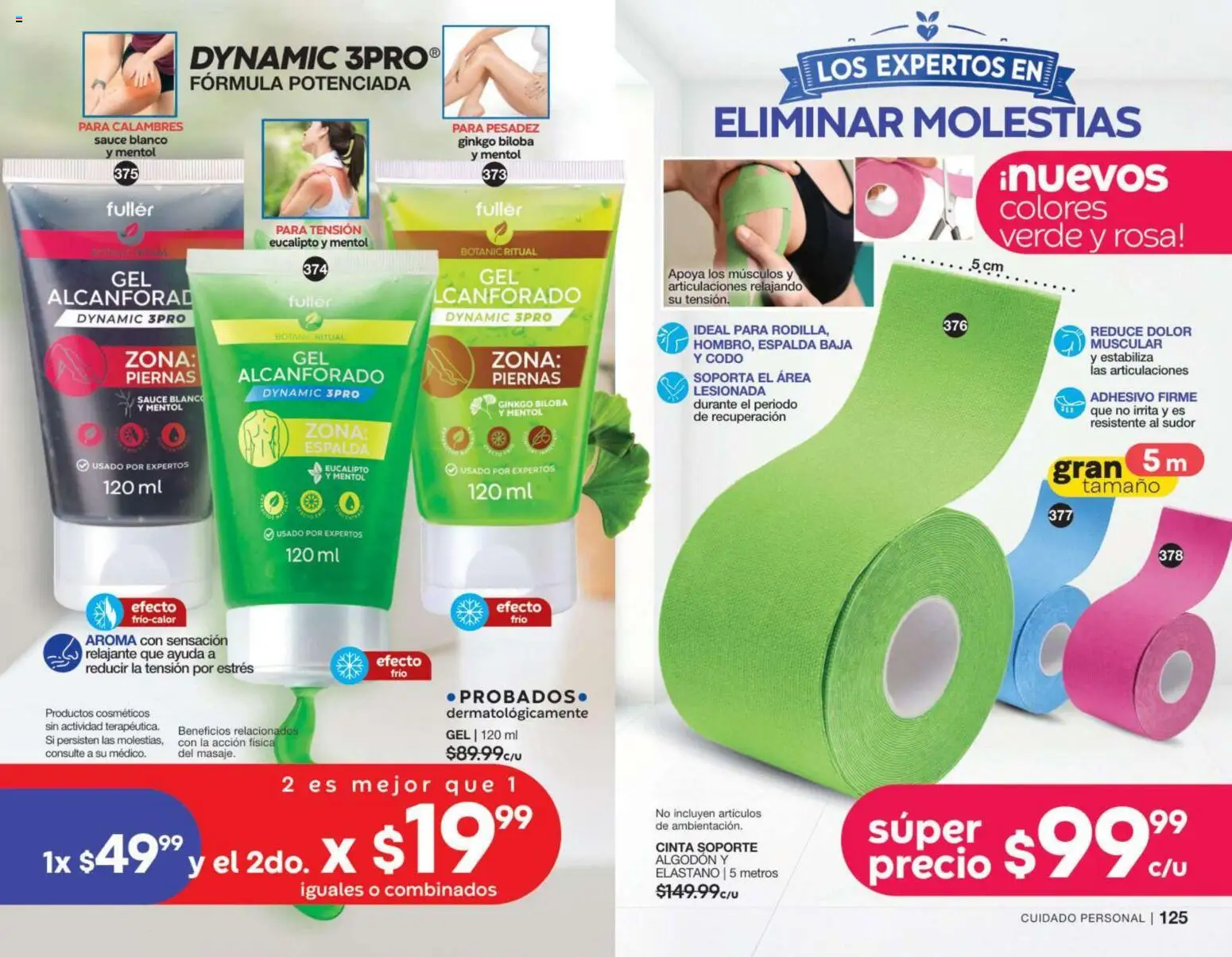 Nuevas ofertas de Fuller válidas en toda la República Mexicana desde el 02/09/2026. ¡Encuentra las mejores ofertas en Fuller campaña 11 2026! | Página: 64 | Productos: Algodón, Cinta