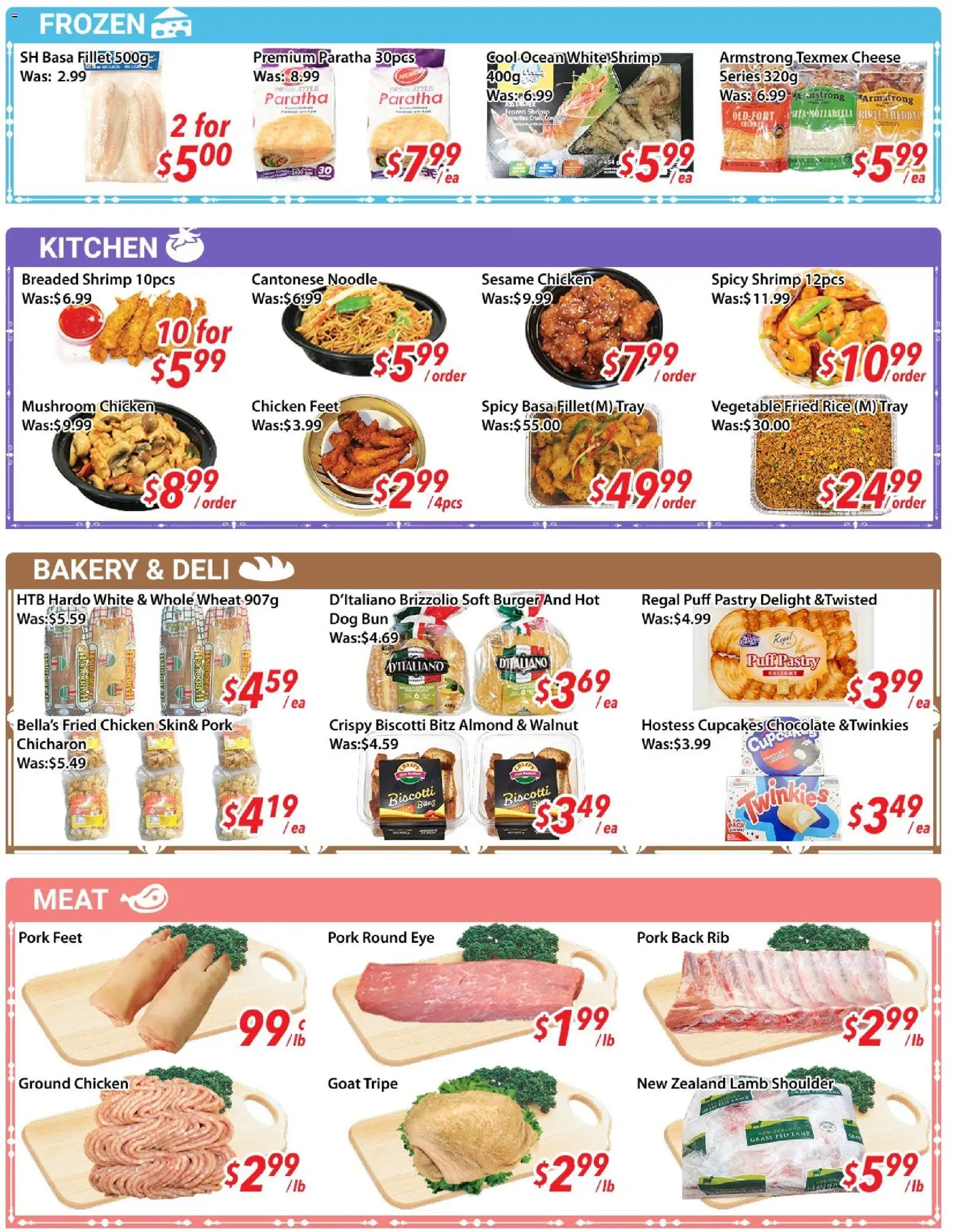 Ample Food Market flyer valid from 15.05.2026 | Page: 4 | Products: Rice, Cheese, Chocolate, Pork
