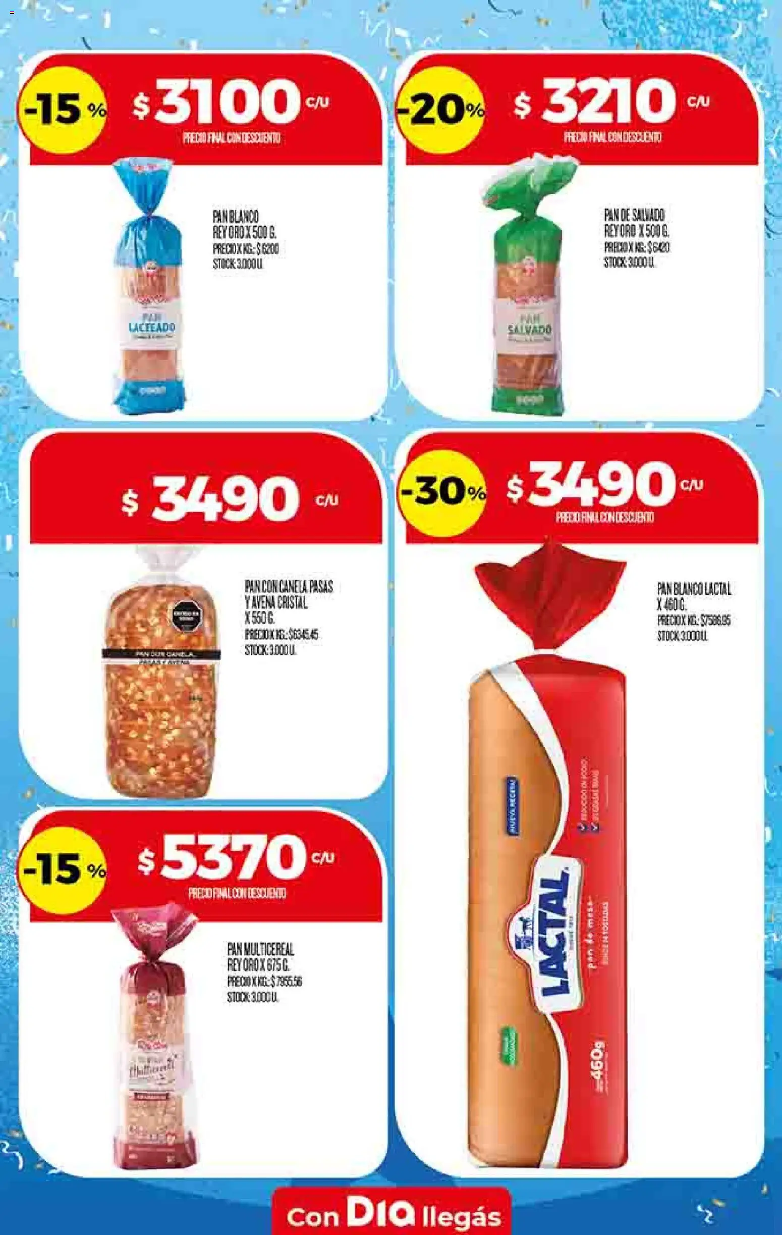 Supermercado DIA Ofertas │ válido desde el 17.06.2026 | Página: 15 | Productos: Avena, Pan
