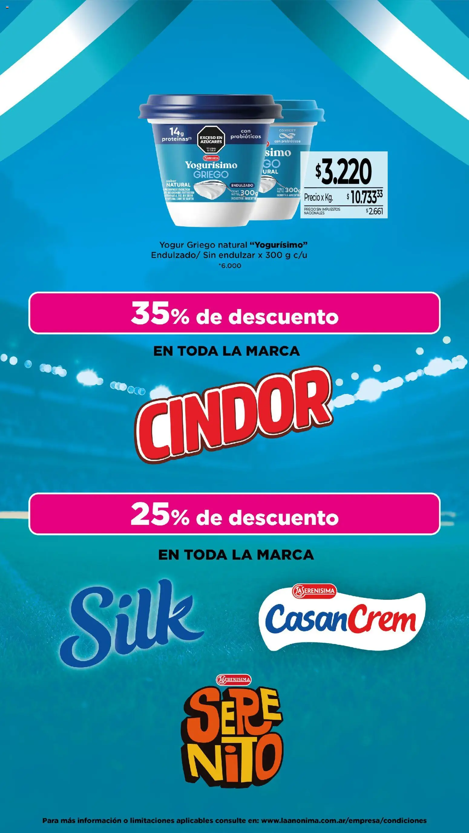 La Anonima catálogo │ válido desde el 16/07/2026 | Página: 7 | Productos: Yogur