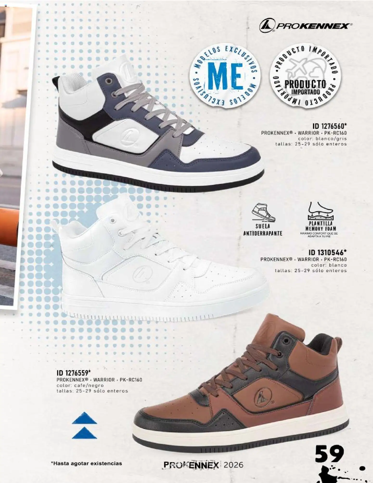 Nuevas ofertas de Price Shoes válidas en toda la República Mexicana desde el 15/09/2026. ¡Encuentra las mejores ofertas en Price Shoes catálogo Prokennex! | Página: 59