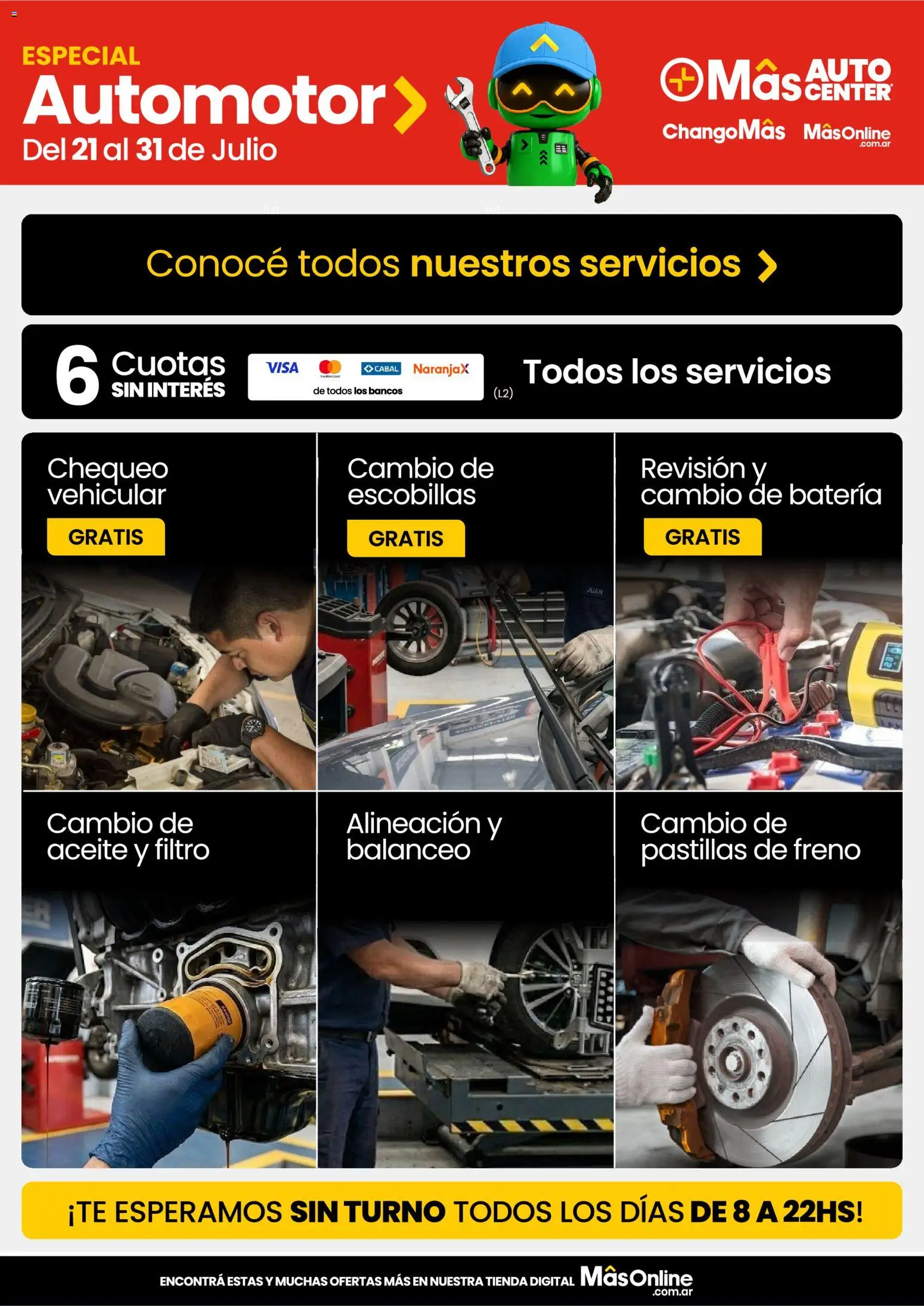 Changomas Auto │ válido desde el 21/07/2026 | Página: 5 | Productos: Batería, Aceite