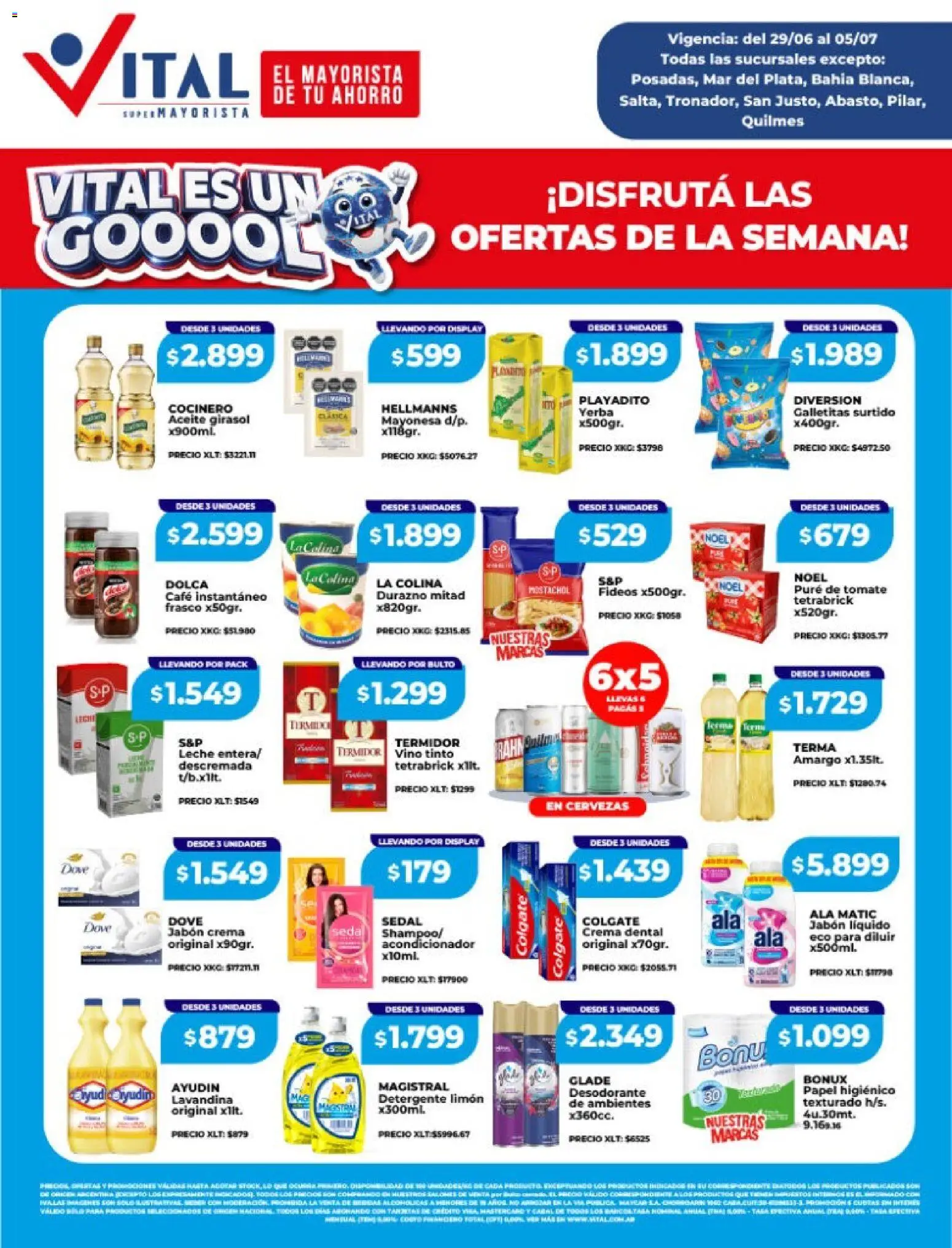 Vital - Ofertas │ válido desde el 29/06/2026 | Página: 1