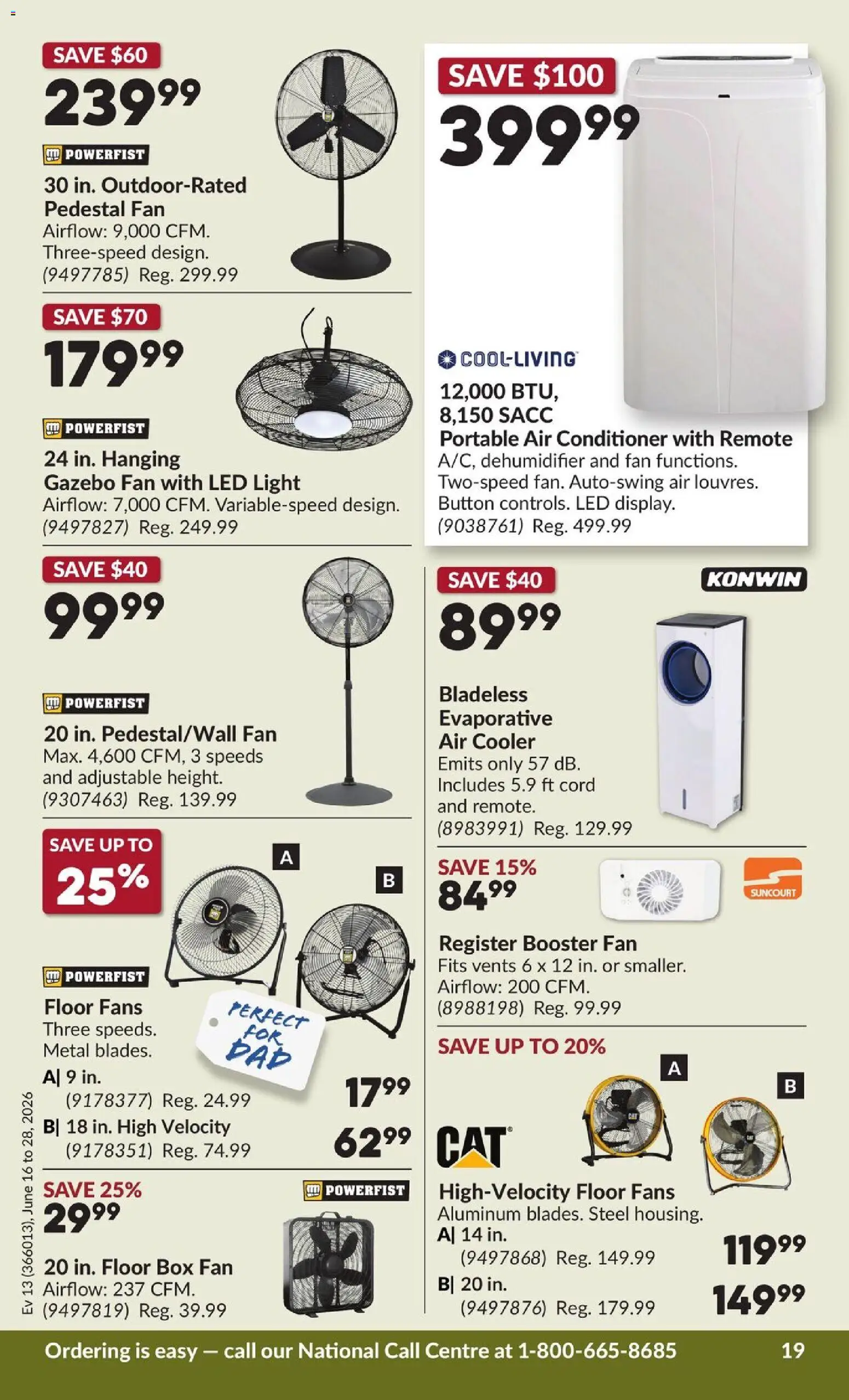 Princess Auto flyer valid from 16.06.2026 | Page: 23 | Products: Fan, Conditioner, Box