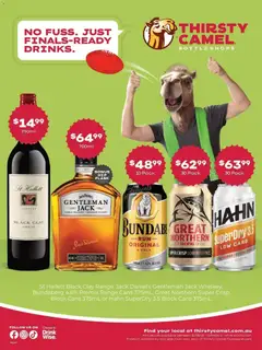 Preview of Deals - No fuss. Just Finals-ready Drinks. 31/08 - valid from 31/08/2026