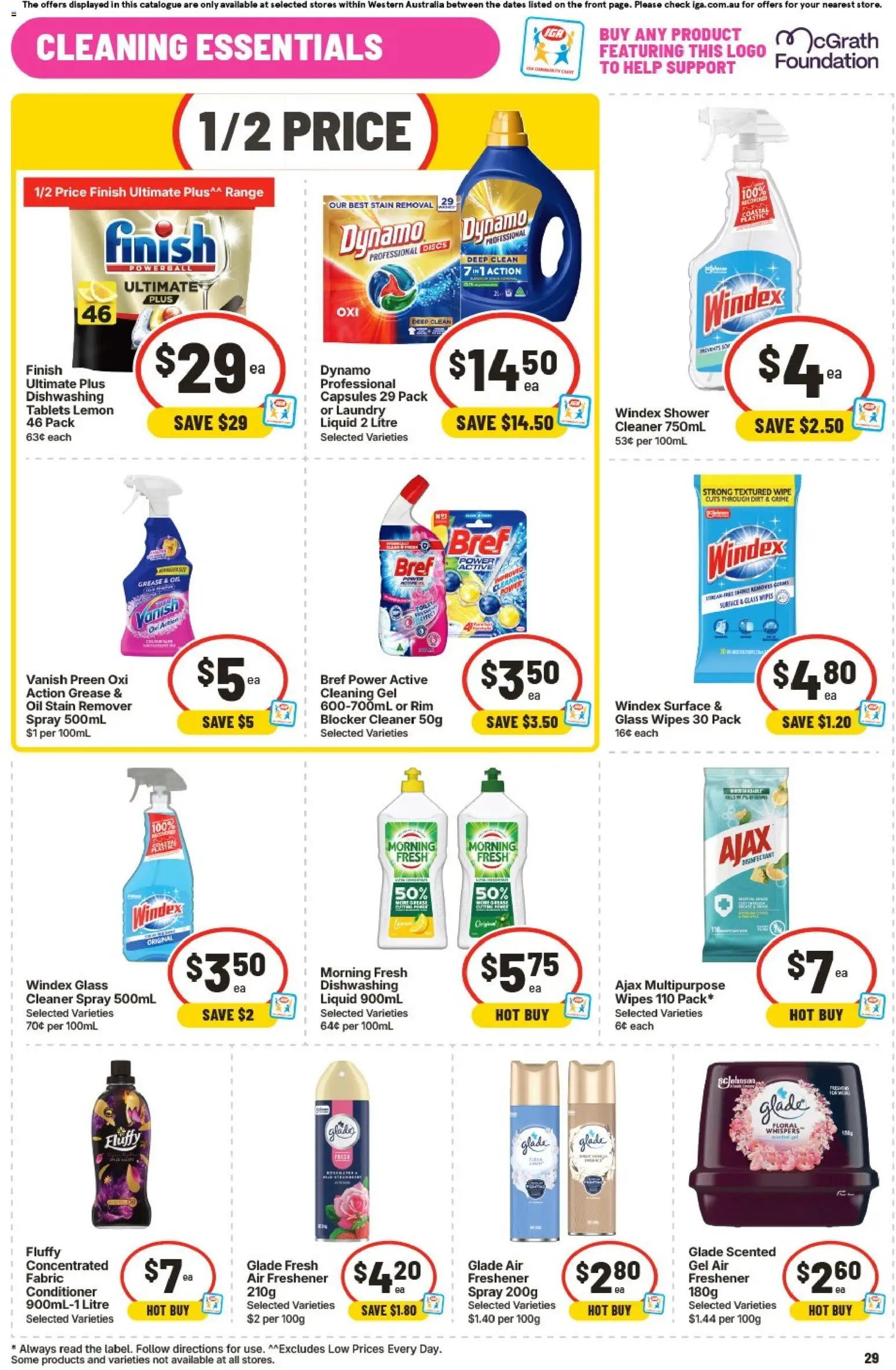 IGA catalogue - valid from 09/09/2026 | Page: 30 | Products: Shower, Cleaner, Conditioner, Multipurpose
