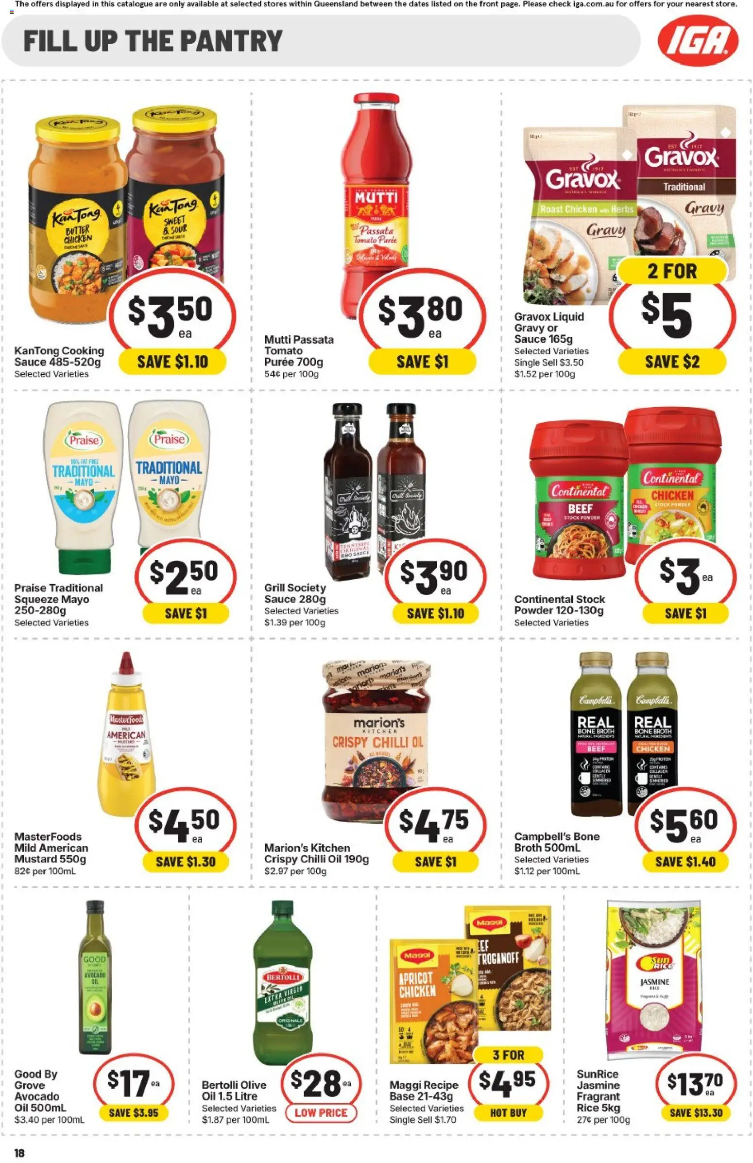 IGA catalogue - valid from 15/07/2026 | Page: 18 | Products: Milk, Coffee, Chocolate, Tea
