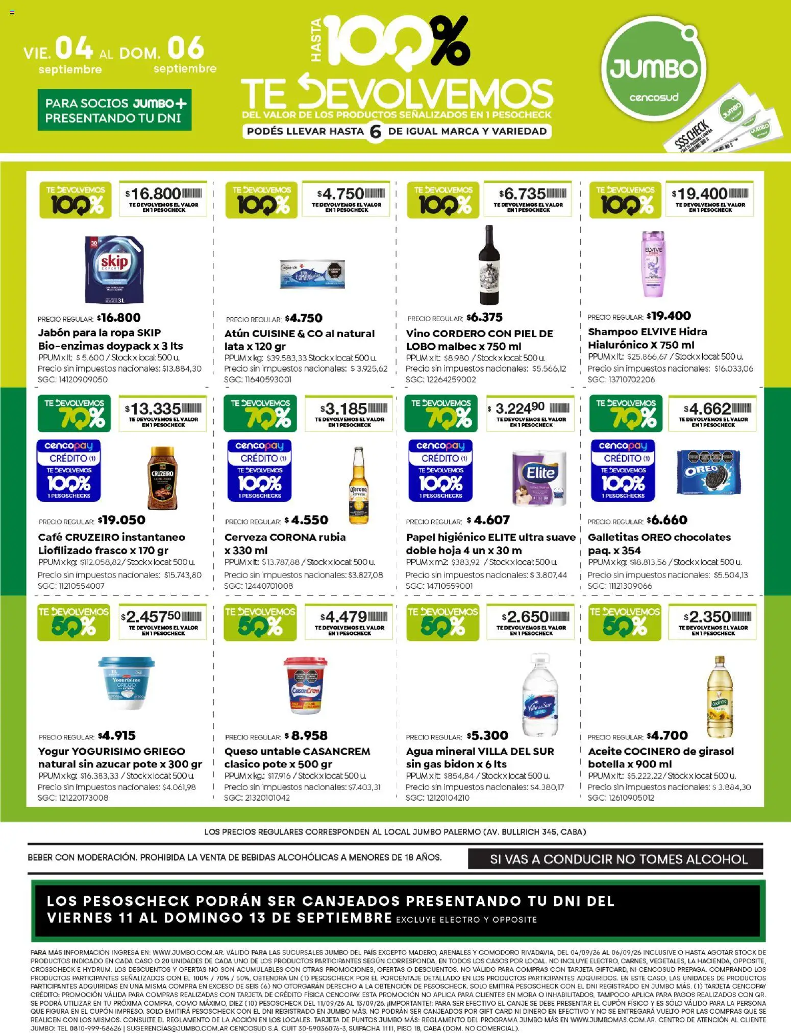 Jumbo - Mendoza | Jumbo al 100 │ válido desde el 04/09/2026 | Página: 7