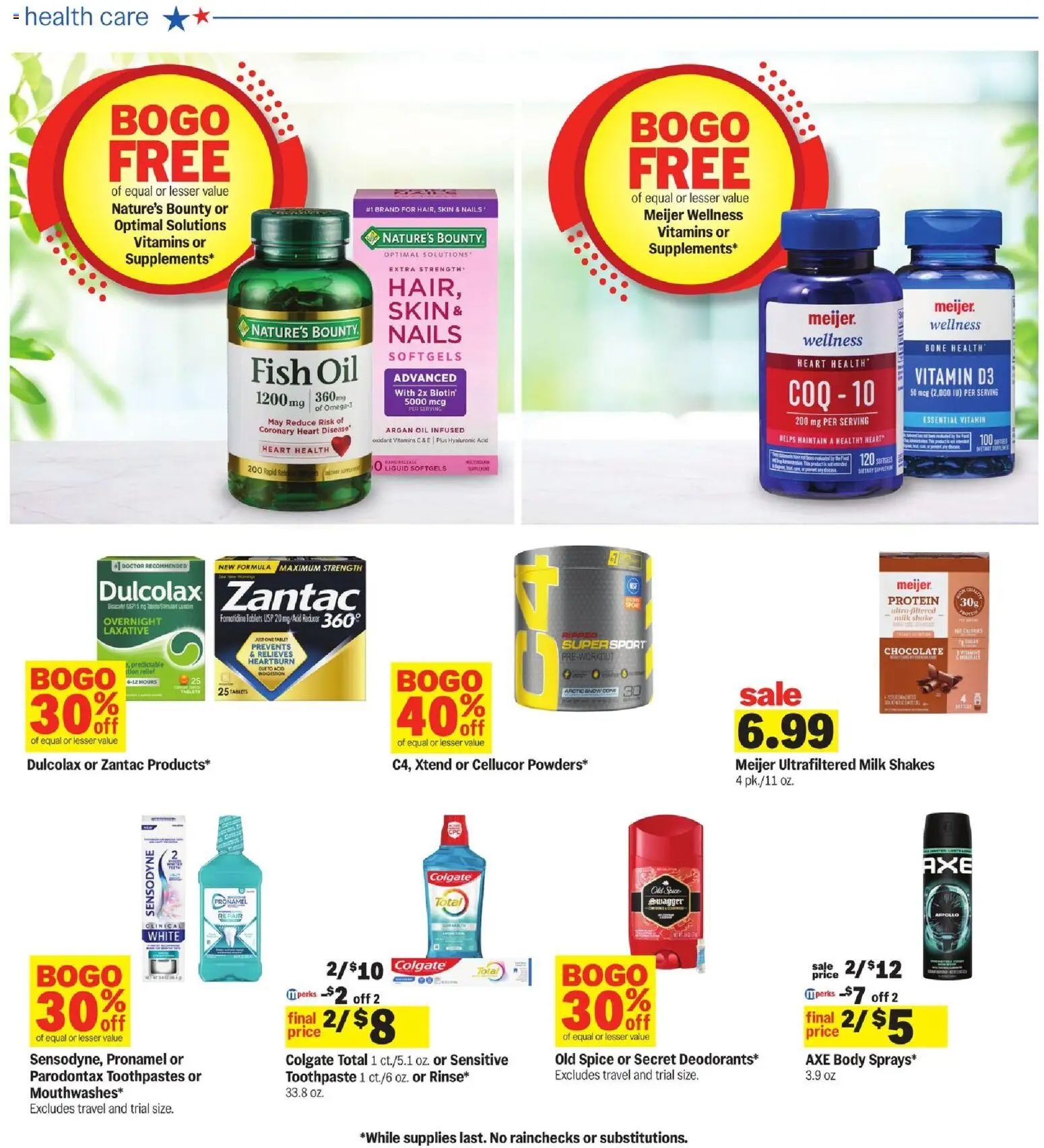 Meijer Weekly Ad - valid from 08/05/2026 | Page: 29 | Products: Vitamin, Axe, Oil, Chocolate