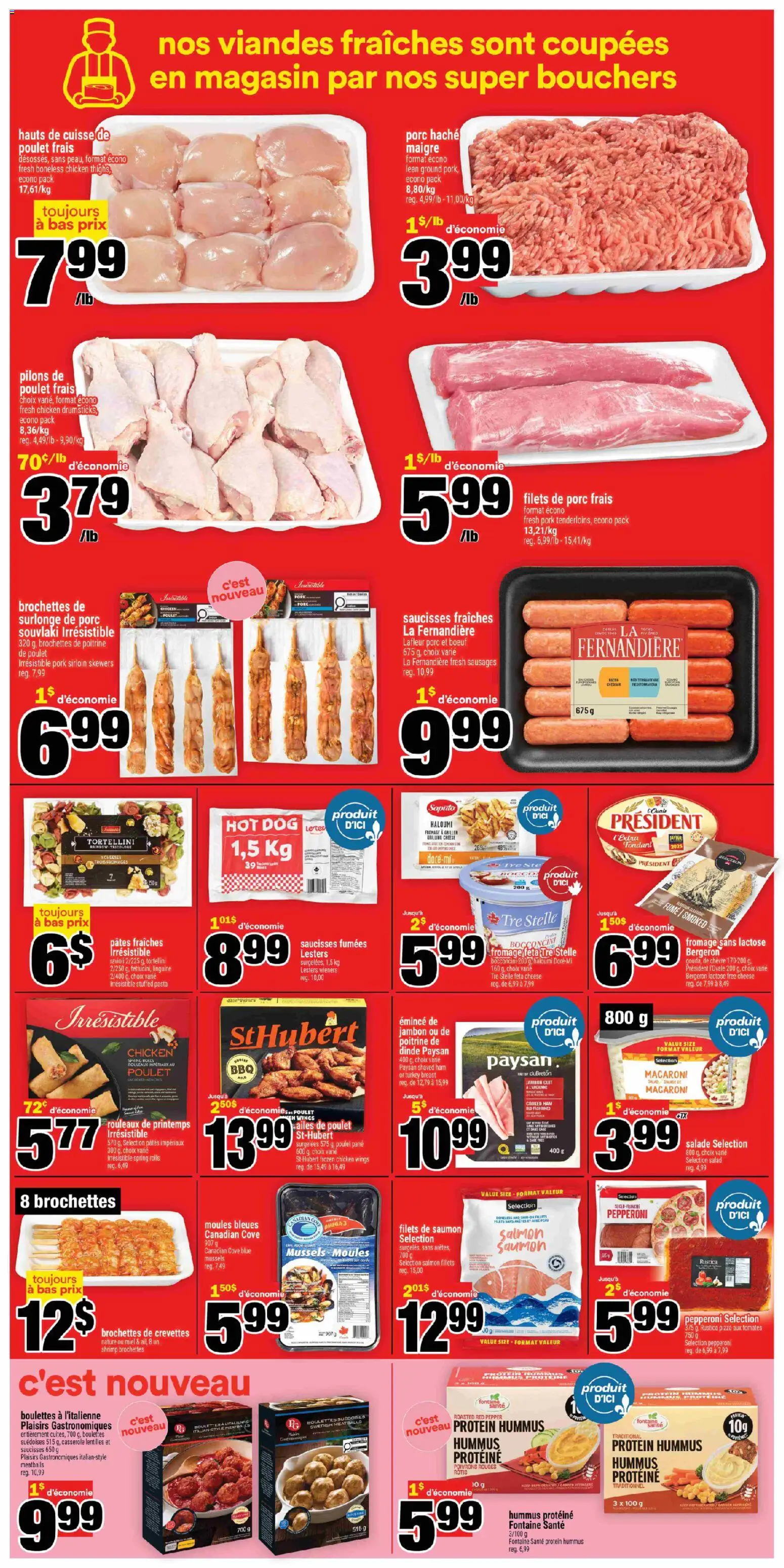 Super C flyer valid from Jul 2, 2026 | Page: 4 | Products: Chicken wings, Turkey, Cheese, Chicken