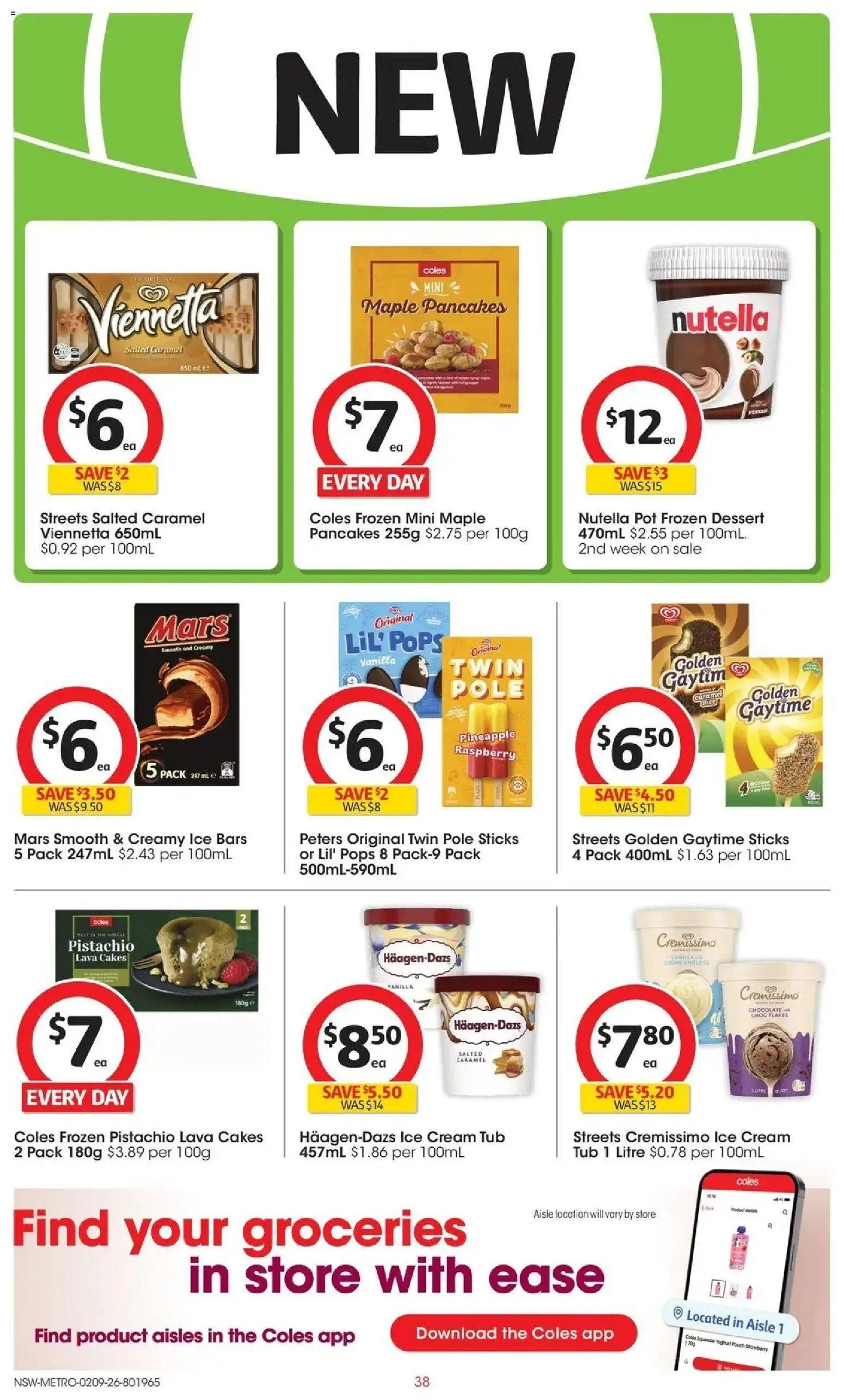 ﻿Coles catalogue valid from 02/09/2026 > Online Australia | Page: 38