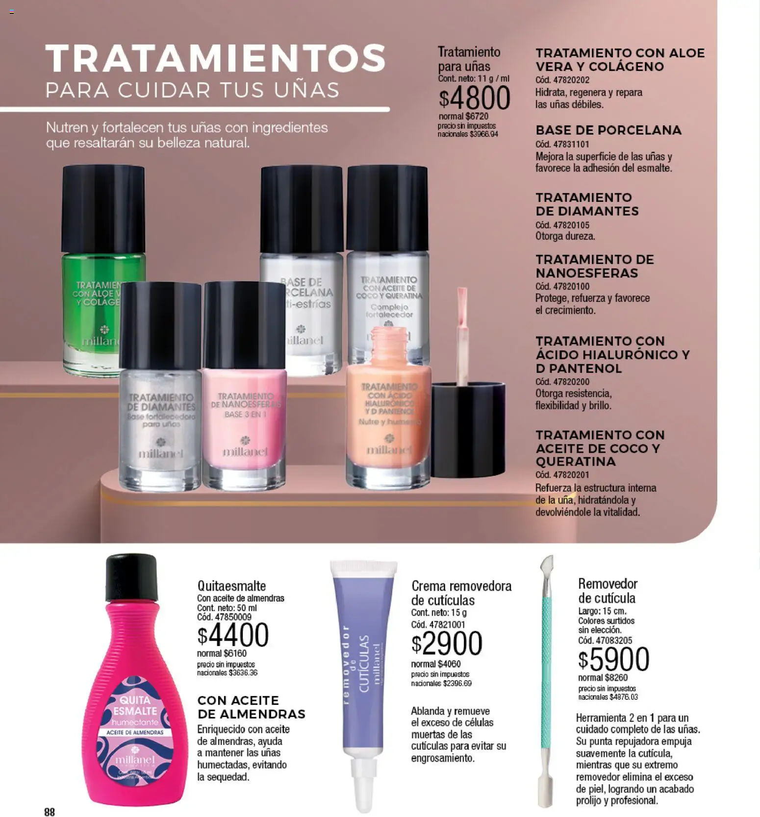 Millanel catálogo │ válido desde el 19/10/2026 | Página: 88