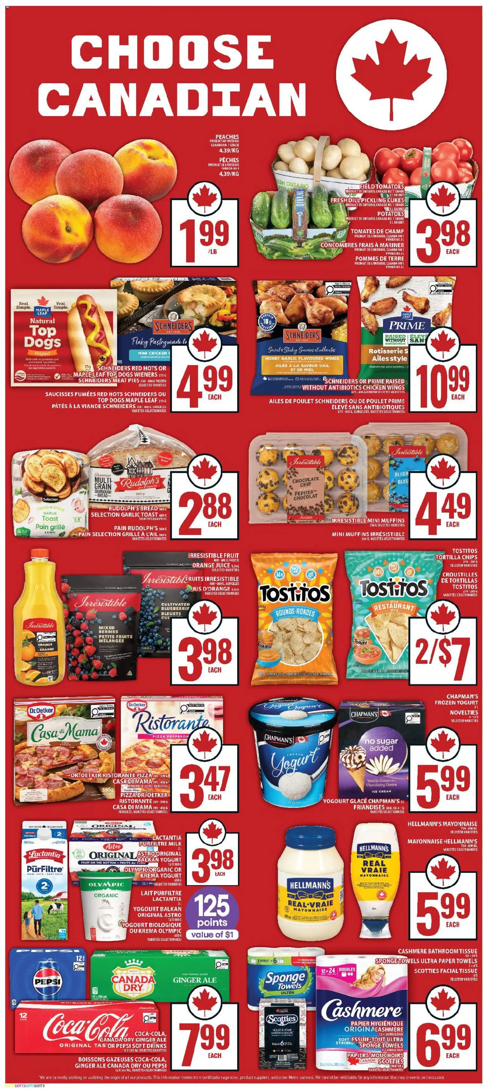 Food Basics flyer valid from Aug 13, 2026 | Page: 8 | Products: Honey, Basket, Chocolate, Pizza