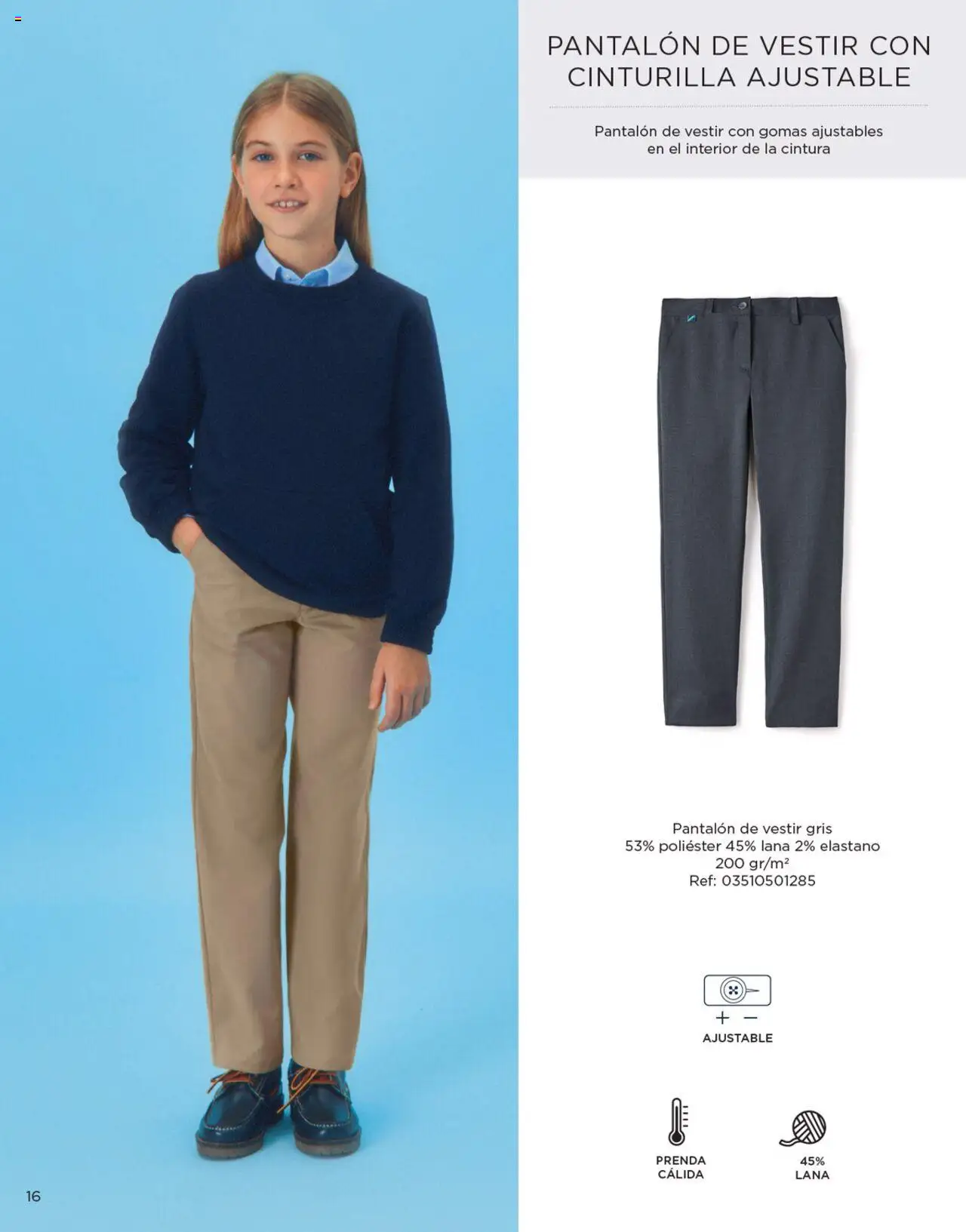 Nuevas ofertas de El Corte Inglés válidas en toda la República Mexicana desde el 04/04/2025. ¡Encuentra las mejores ofertas en El Corte Inglés catálogo Colección Uniformes 2024! | Página: 16