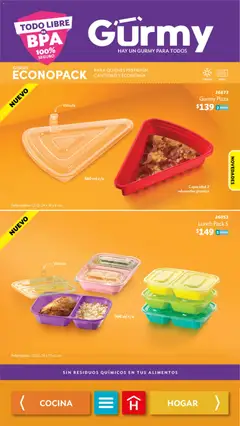 Vista previa de Betterware campaña 6 2026, nuevo folleto de la tienda, válido en México a partir del 01.06.2026 | Página: 45 | Productos: Pizza, Cocina, Válvula